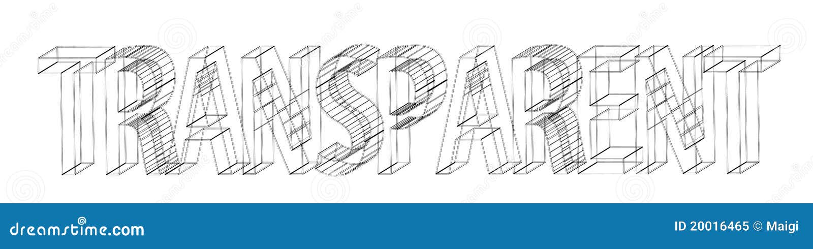 Transparant vector illustratie. Illustratie bestaande uit open - 20016465