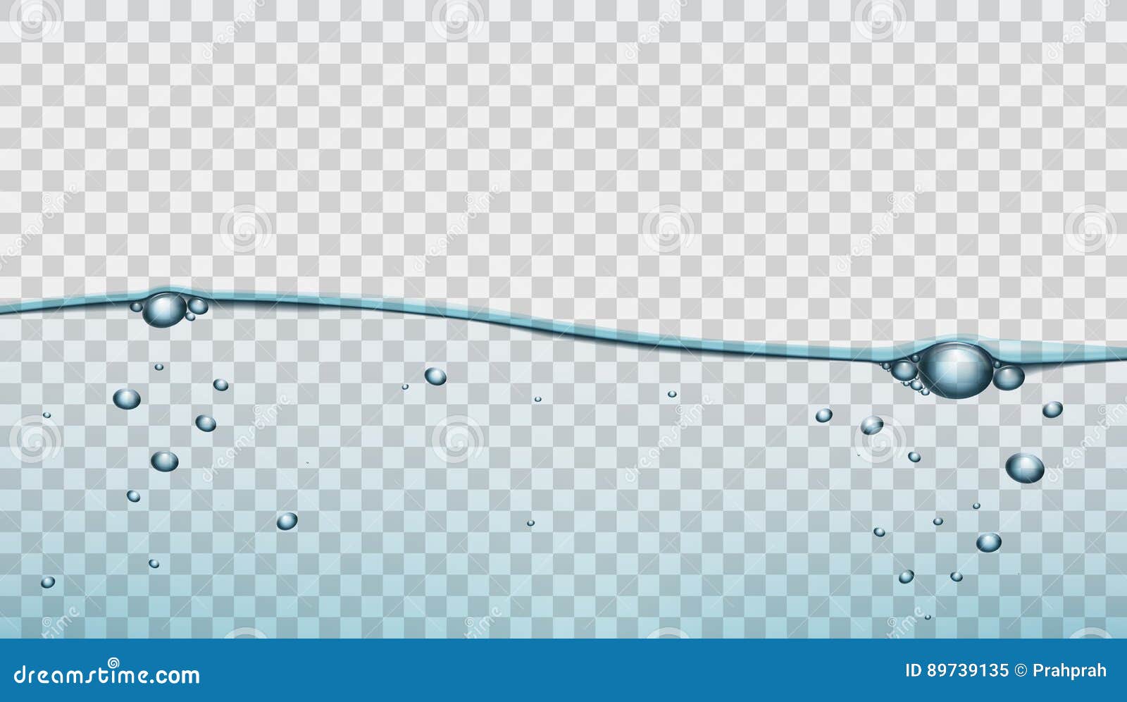 Transparent Blue Water Clear Background Template Stock Illustration -  Illustration of abstract, flow: 89739135