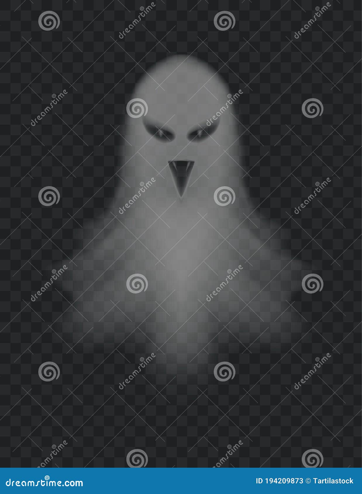 Vector Isolated Halloween Element Scary Halloween Smile, Evil Face, Scary  Face, Ghost PNG Transparent Image and Clipart for Free Download