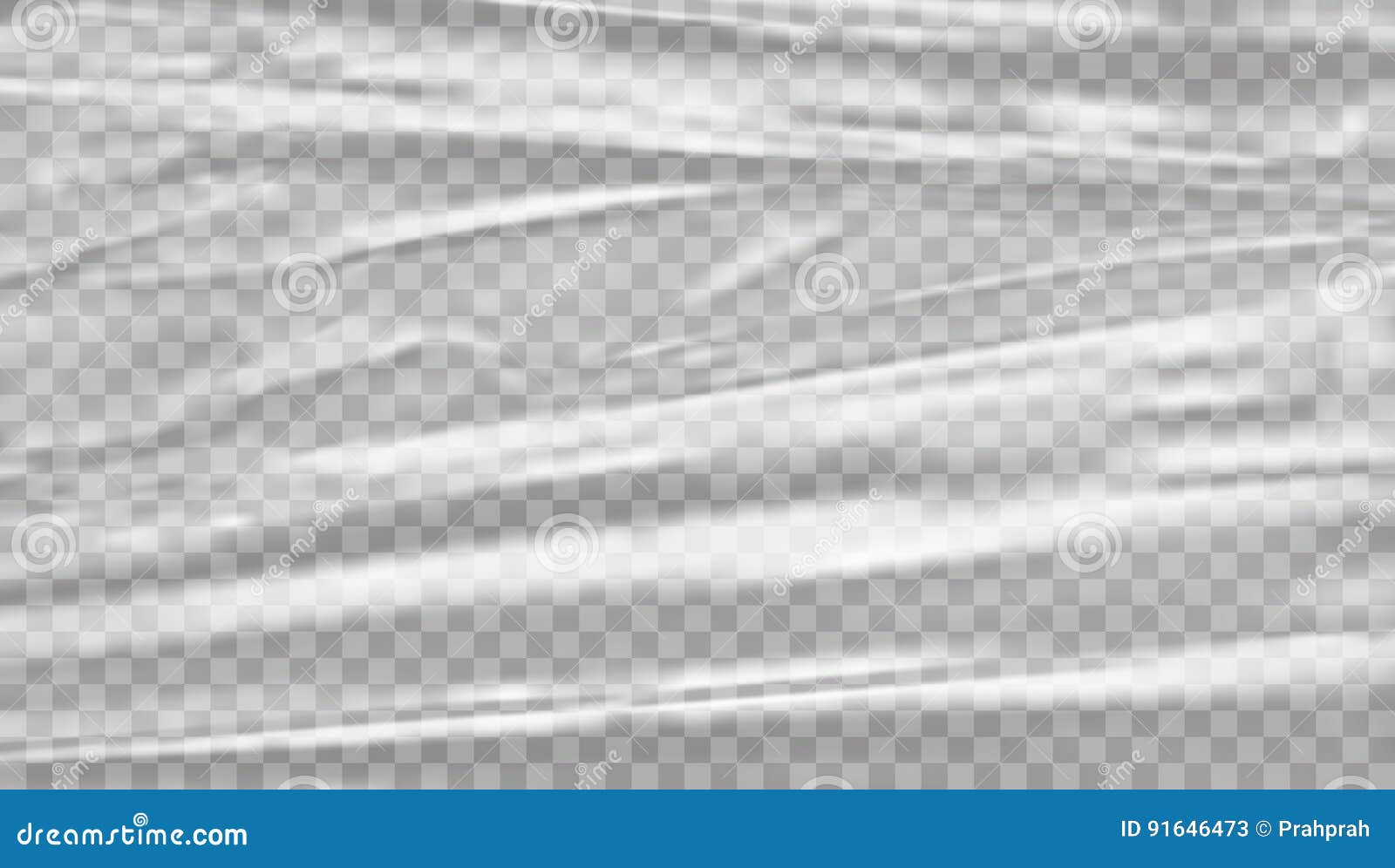 Transparent Polyethylene Plastic Warp Stock Illustration Illustration