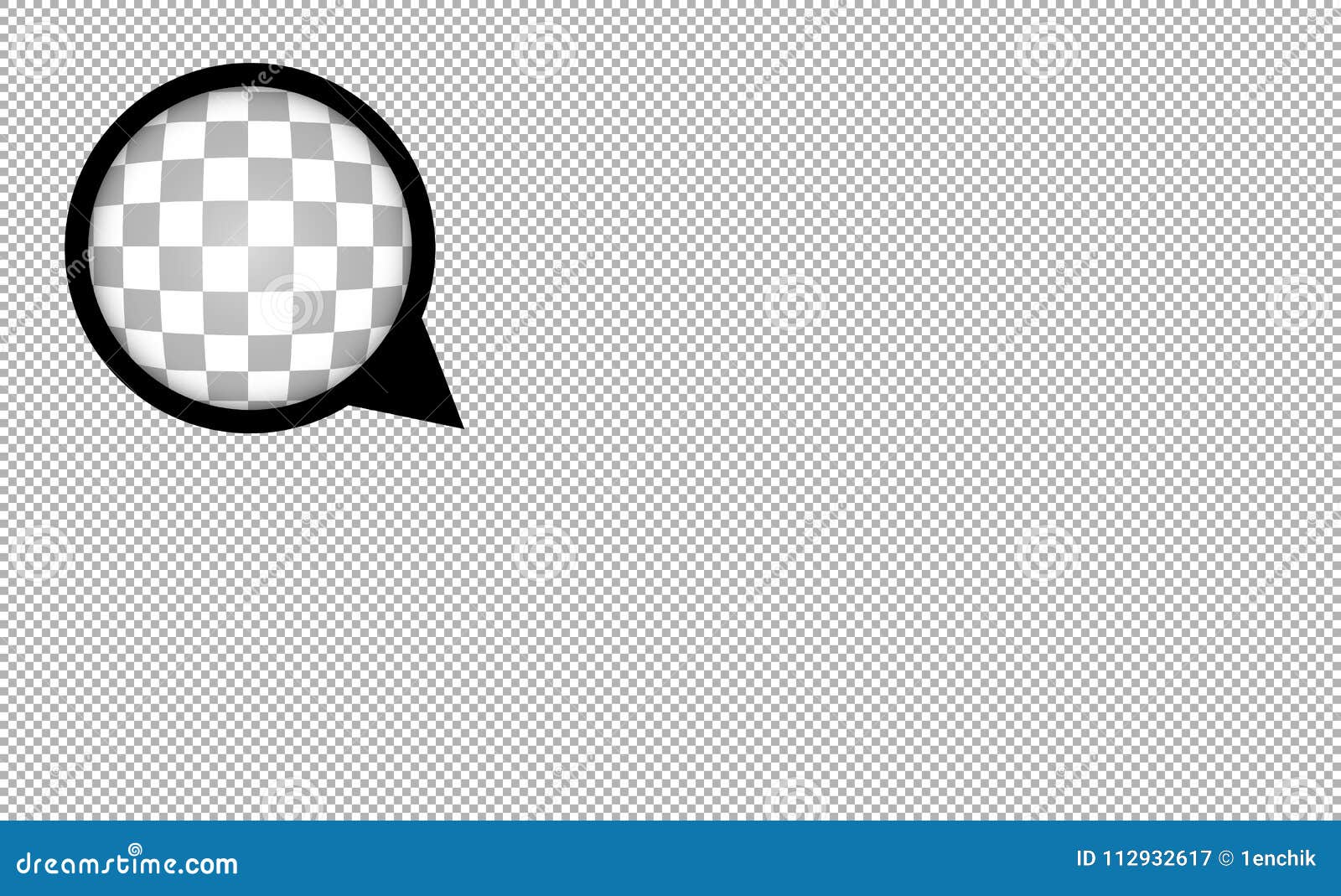 Transparent Grid Imitation Vector Abstract Background with Zoom Lens