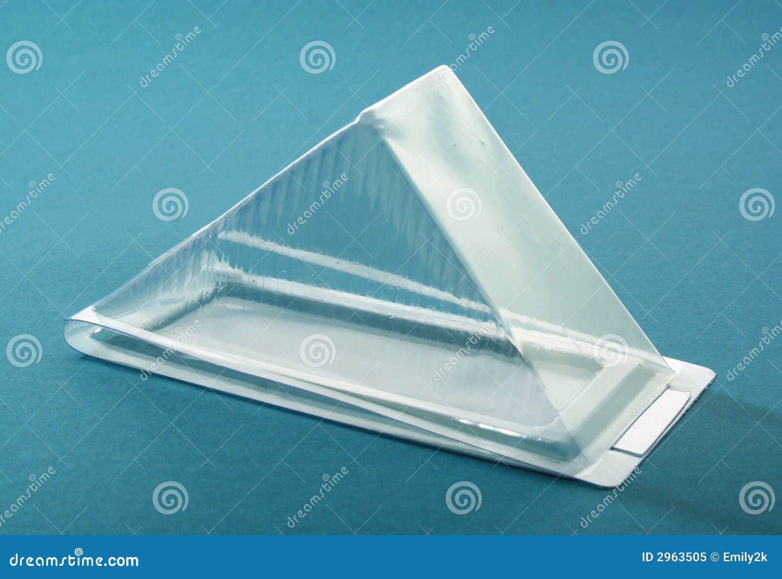 Transparent plastic box stock image. Image of storage - 2963505