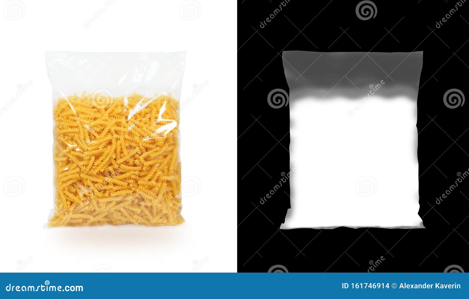 Download Transparent Plastic Pasta Bag Stock Photo Image Of Homemade Healthy 161746914 Yellowimages Mockups