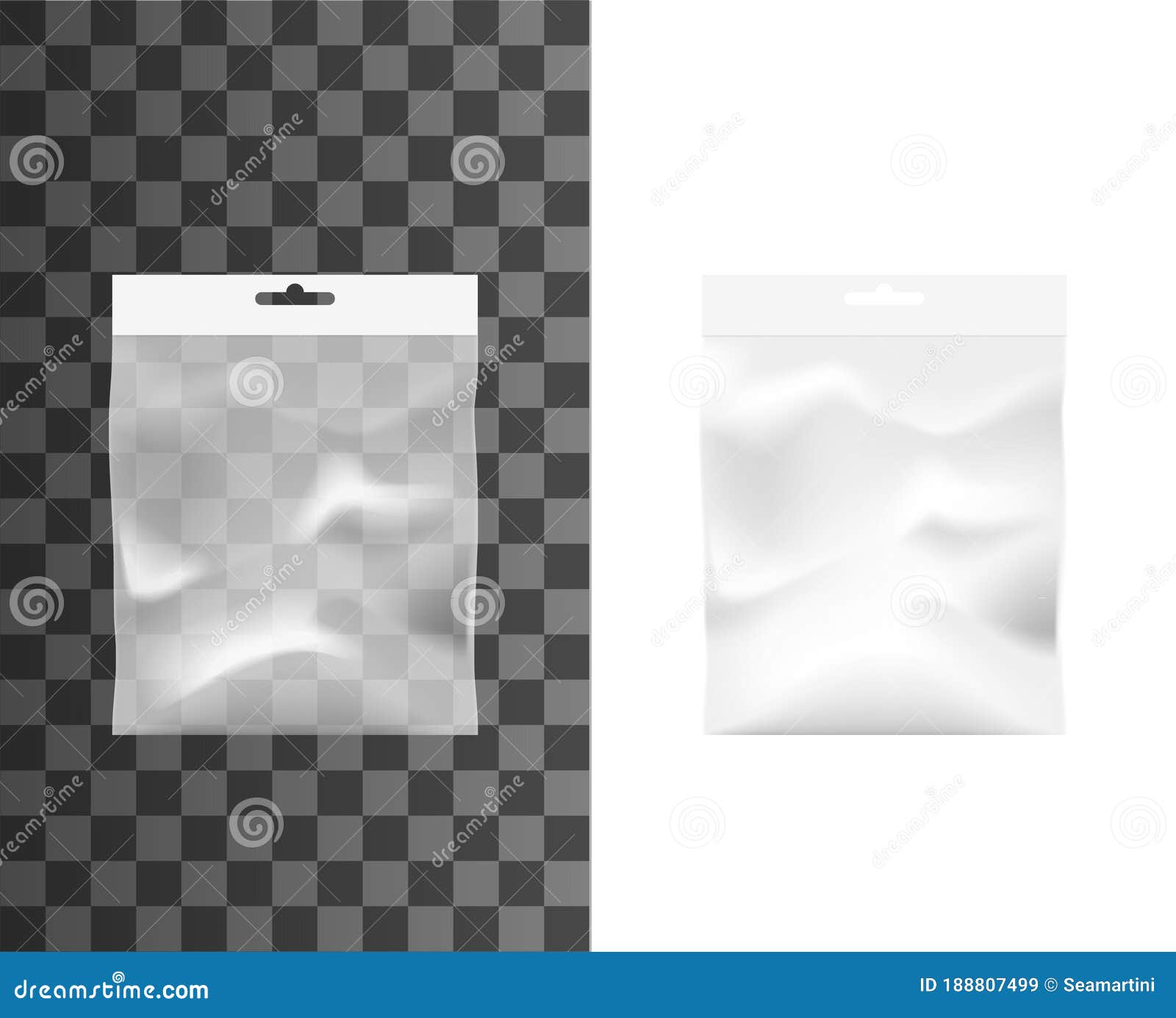 Download Transparent Pocket, Plastic Bag Isolated Mockup Stock ...
