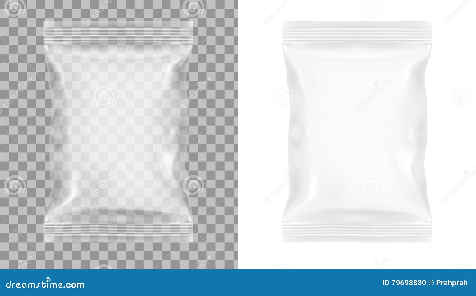 Transparente Verpackung Fur Snacke Chips Zucker Gewurze Oder Anderes Lebensmittel Stock Abbildung Illustration Von Gewurze Snacke