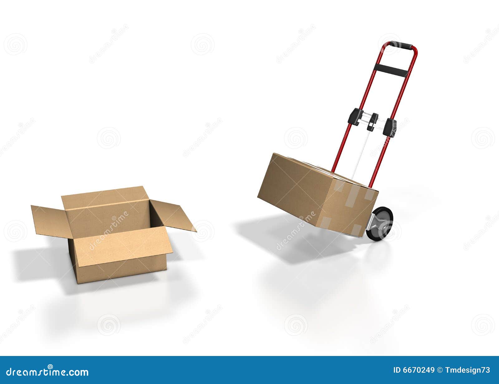 Transport Box Picture. Image 6670249