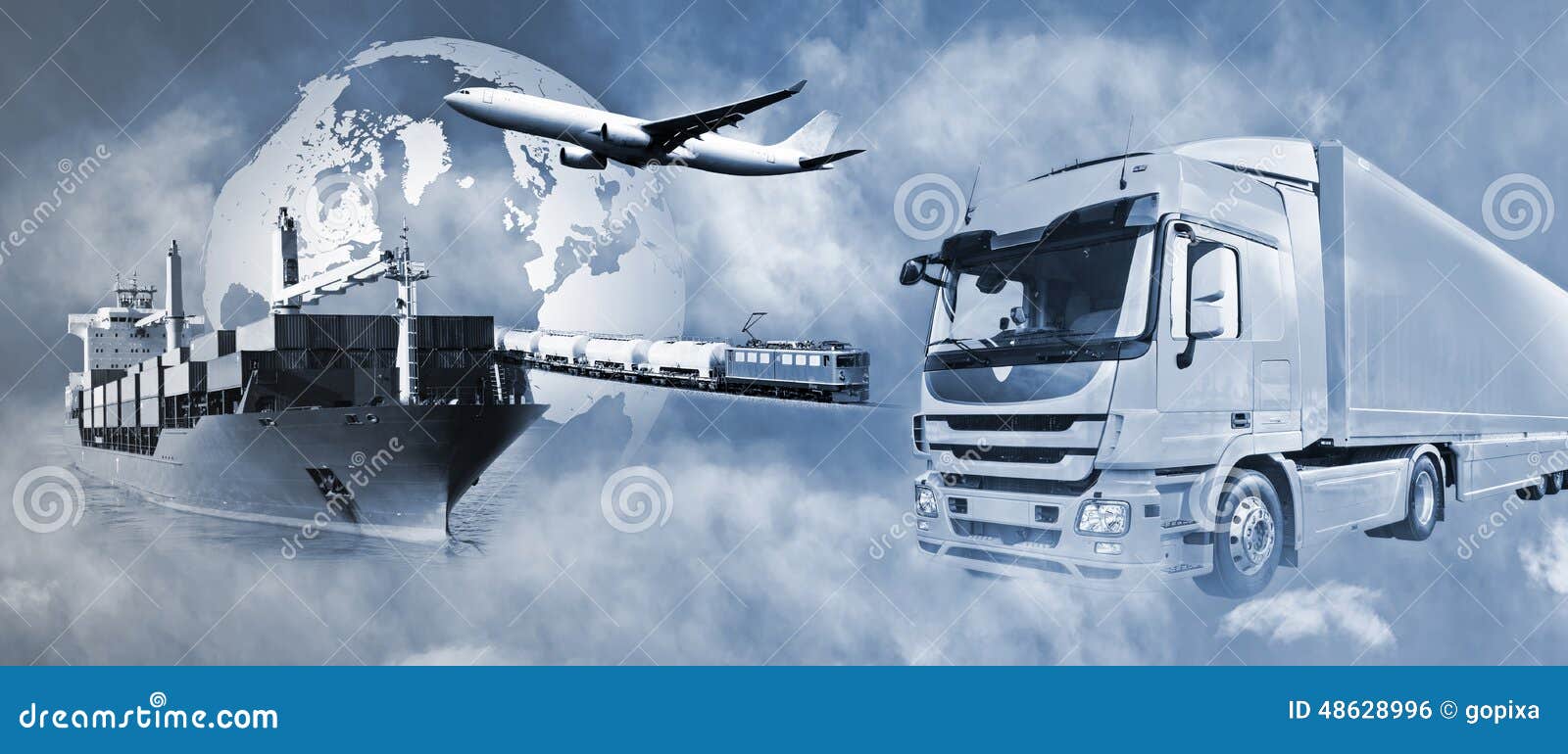Transport logistics stock photo. Image of dynamics, agency