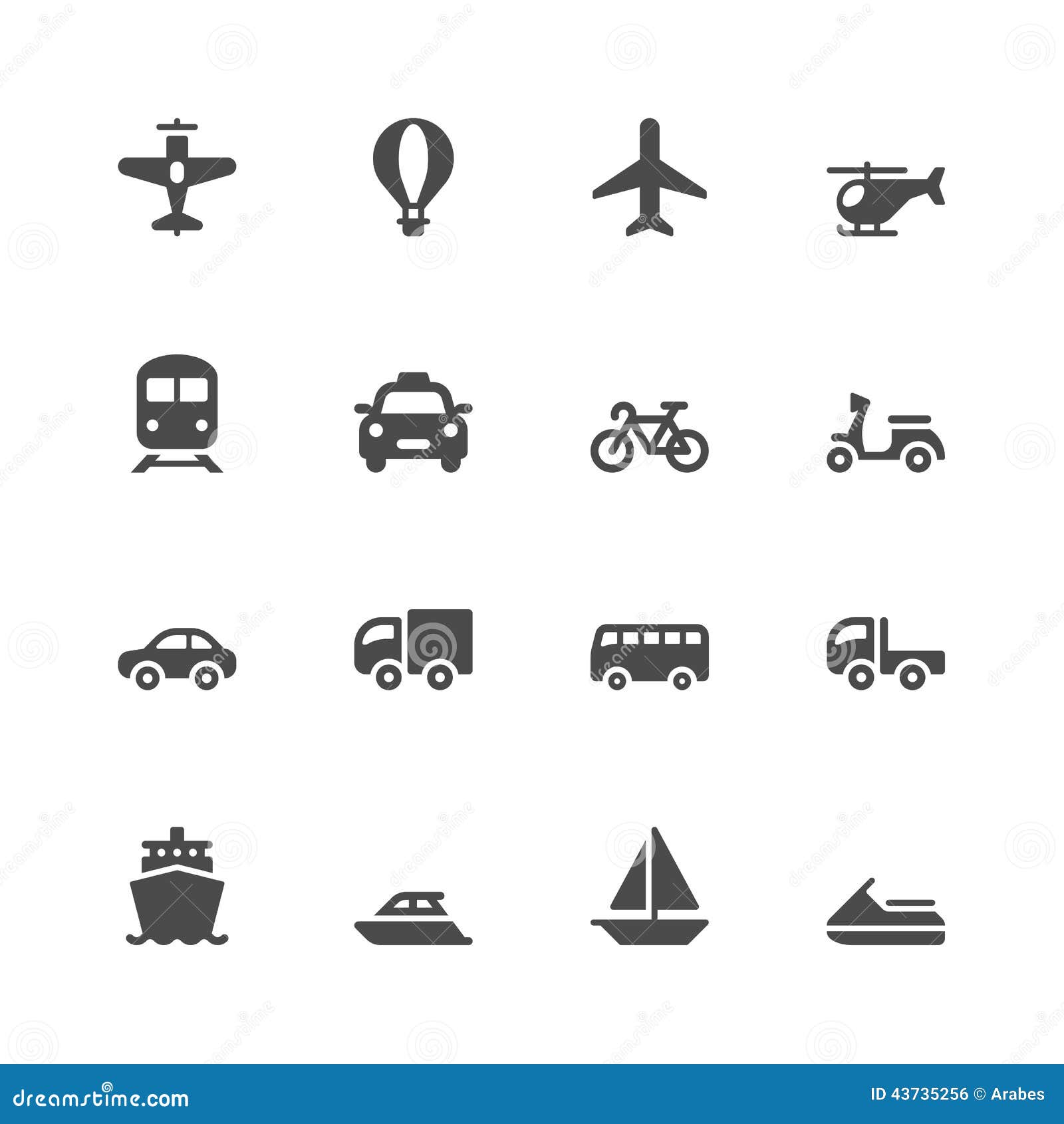 transportation icons