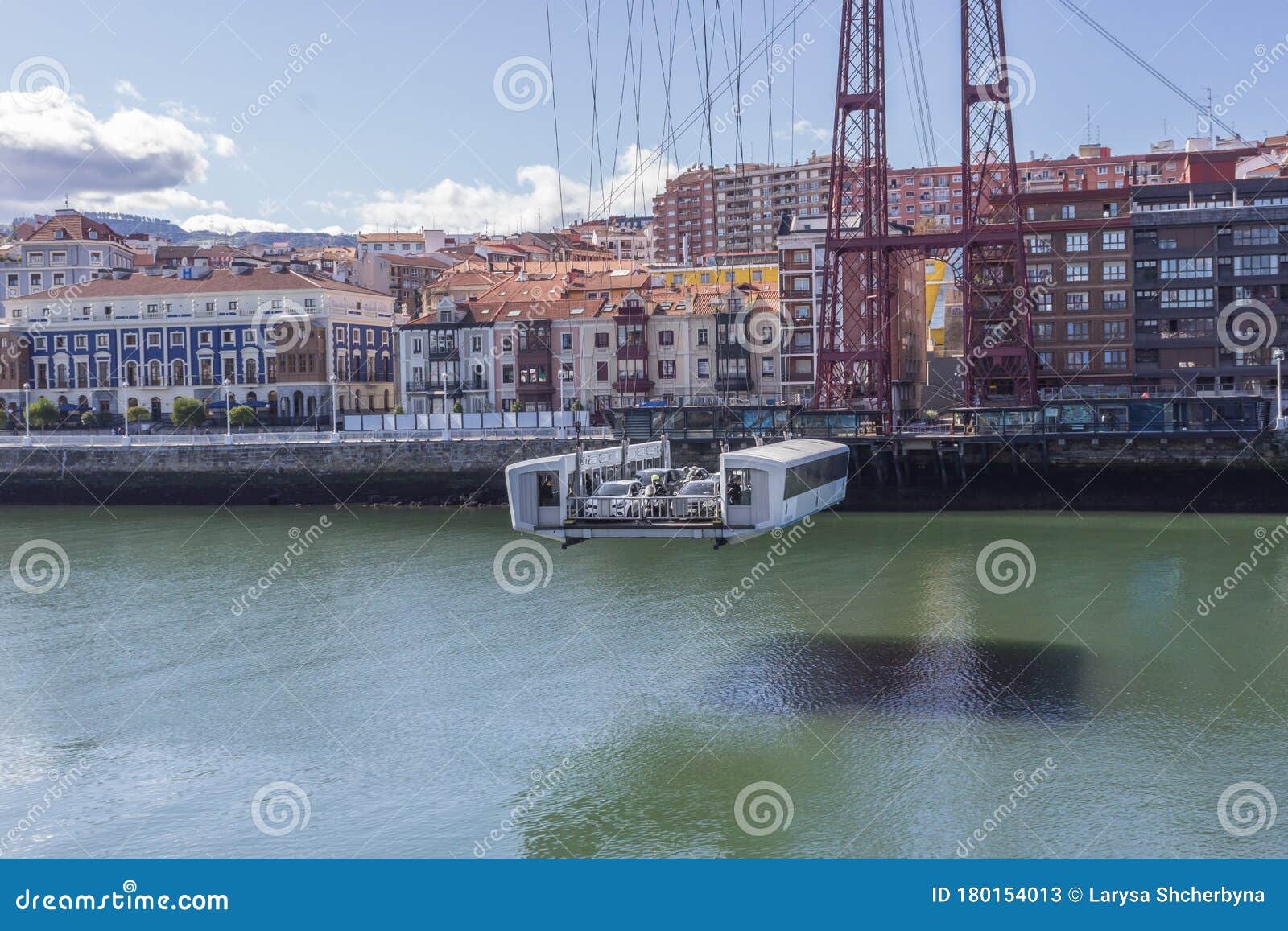 transportation of people and vehicles across the nerviÃÂ³n river in spain