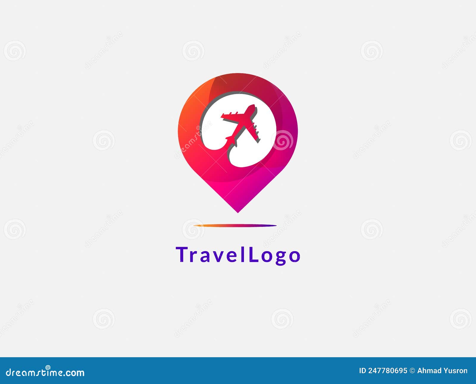 Transportation and Traveling Agency Vector Logo Design with Letter G ...