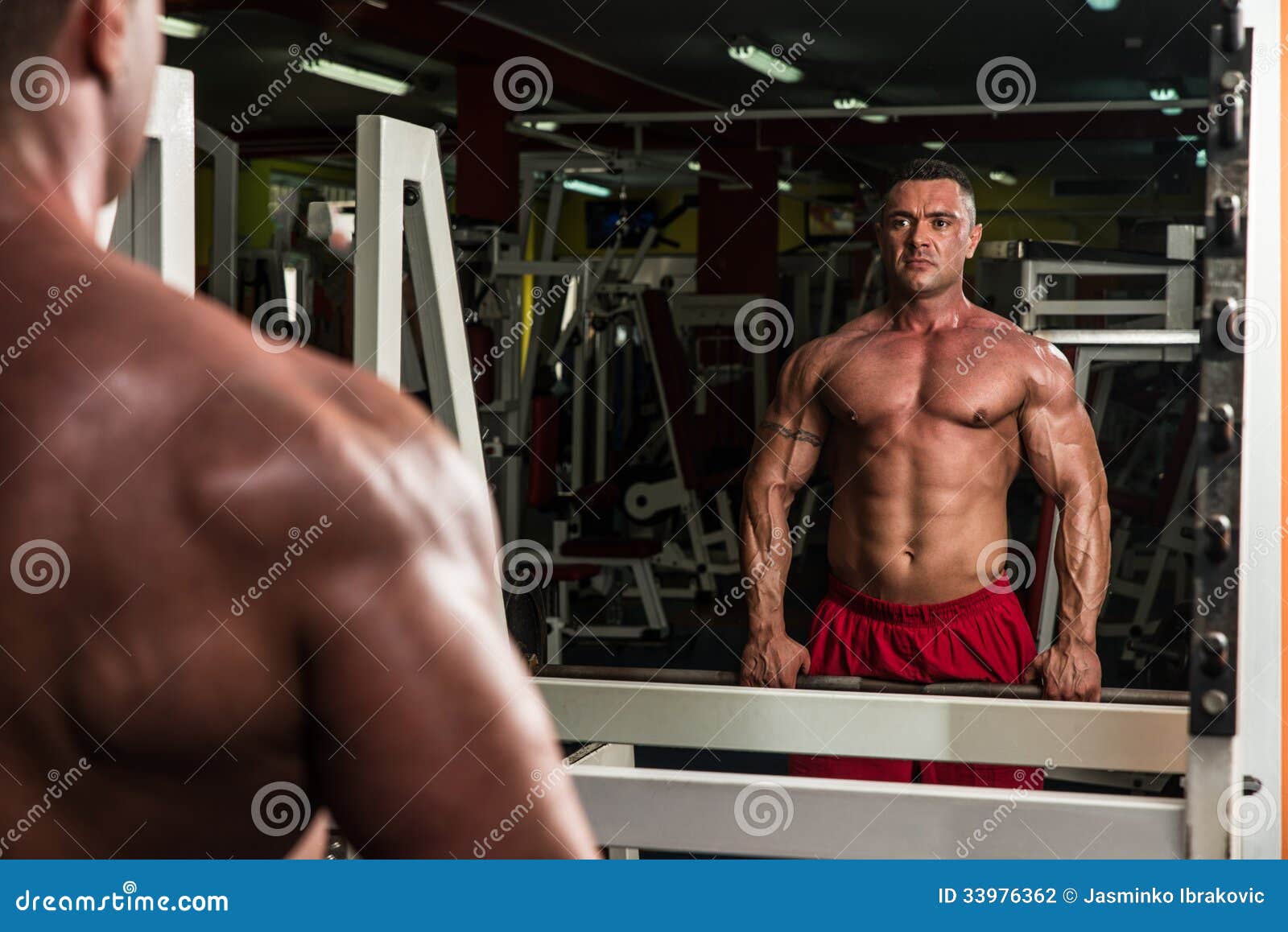 Trap Exercises stock photo. Image of physique, adult 33976362