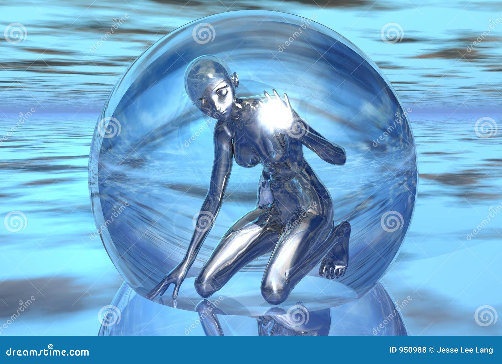 Trapped in glass stock illustration. Illustration of graphic 950988