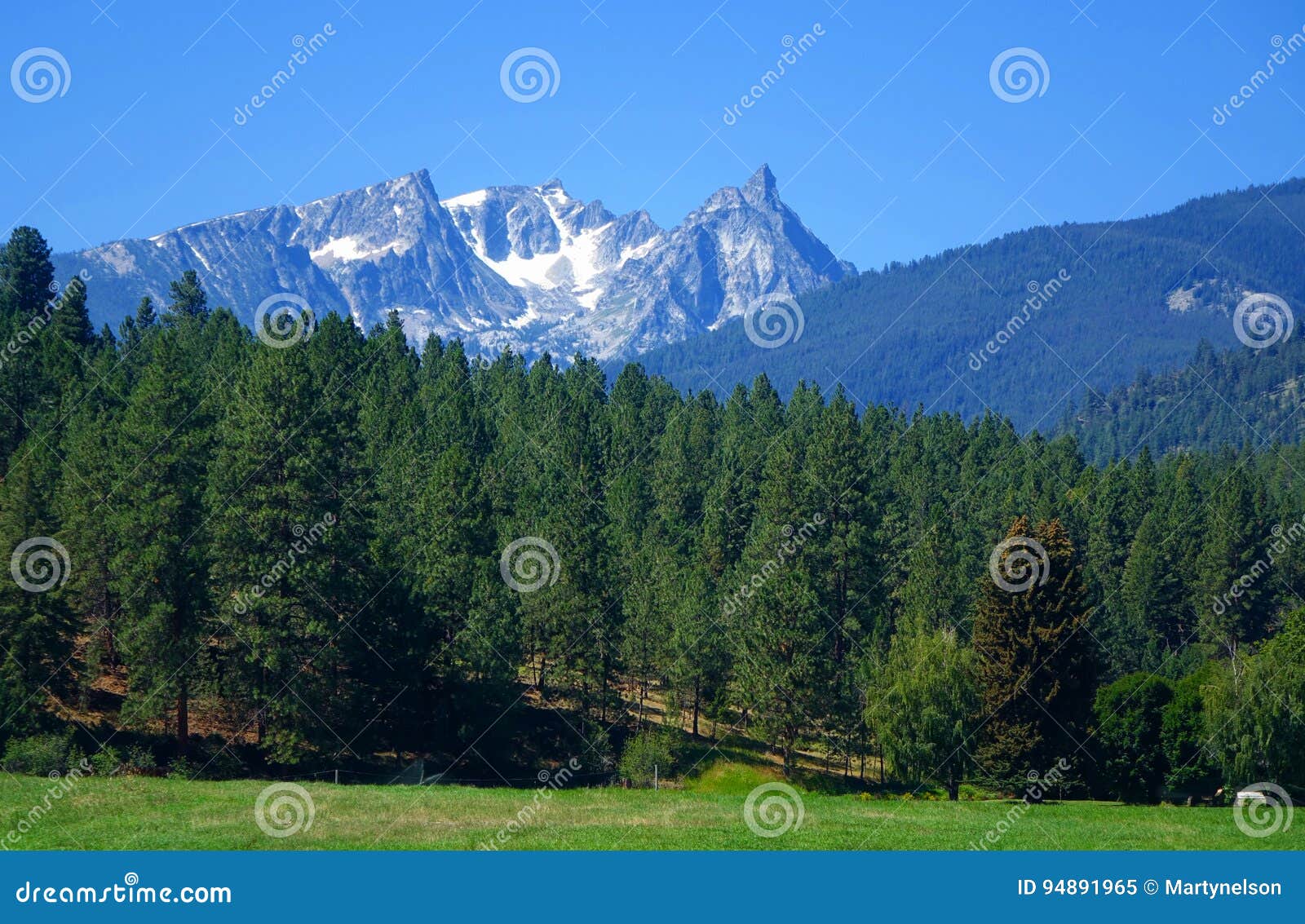 trapper peak, bitterroot mountains - montana