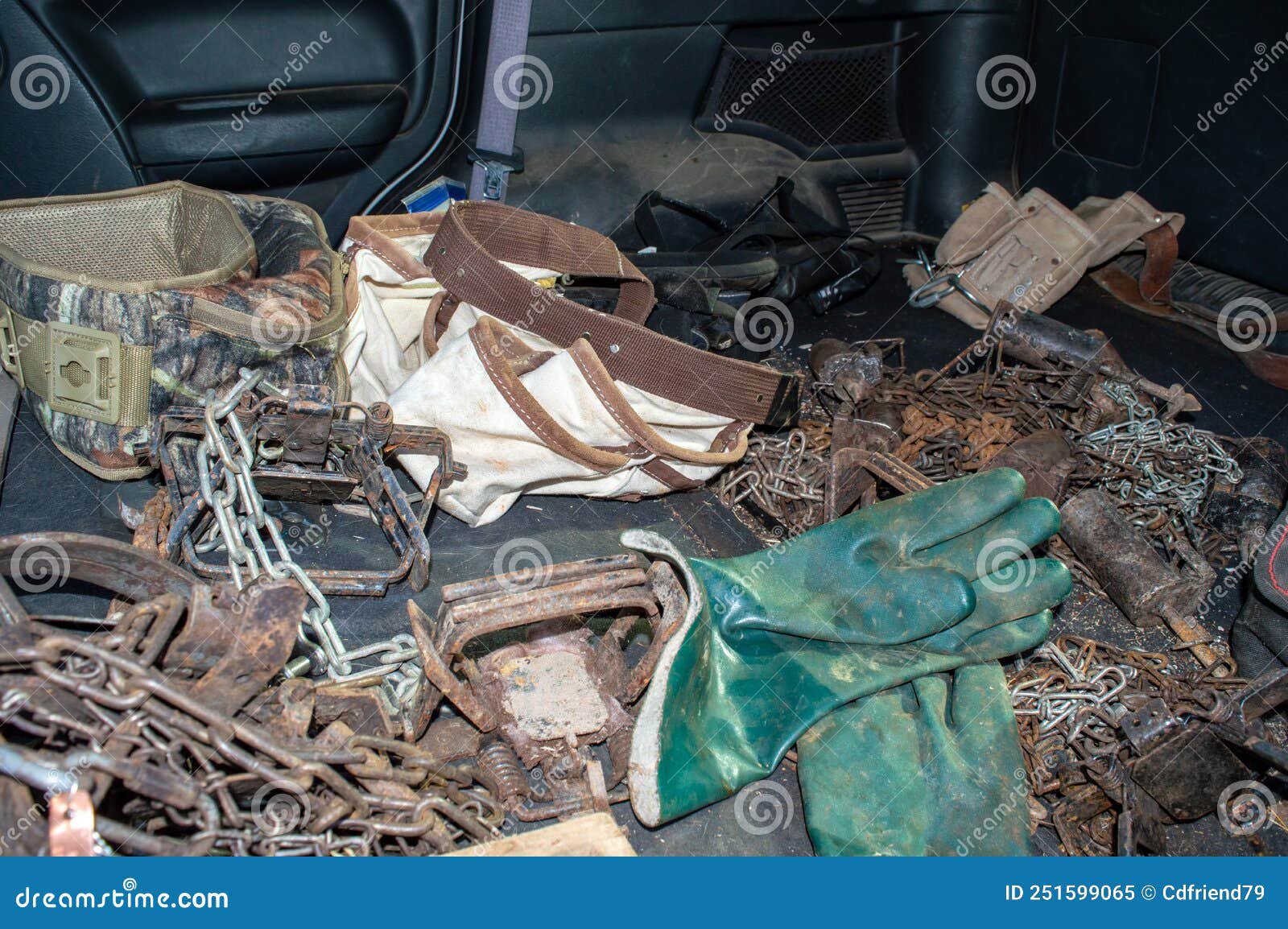 Trapping Equipment for Animal Control Stock Image Image of hunt, objects 251599065