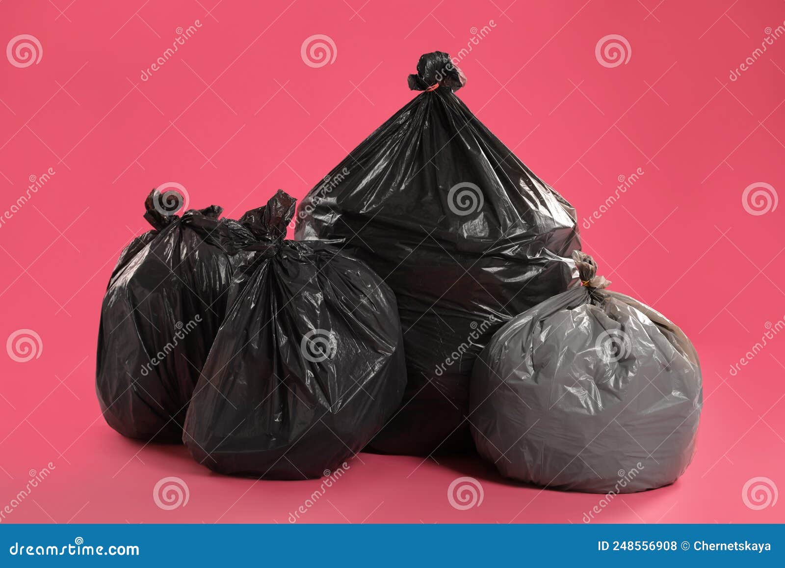 Garbage Bag Pink Stock Photos and Pictures - 3,488 Images