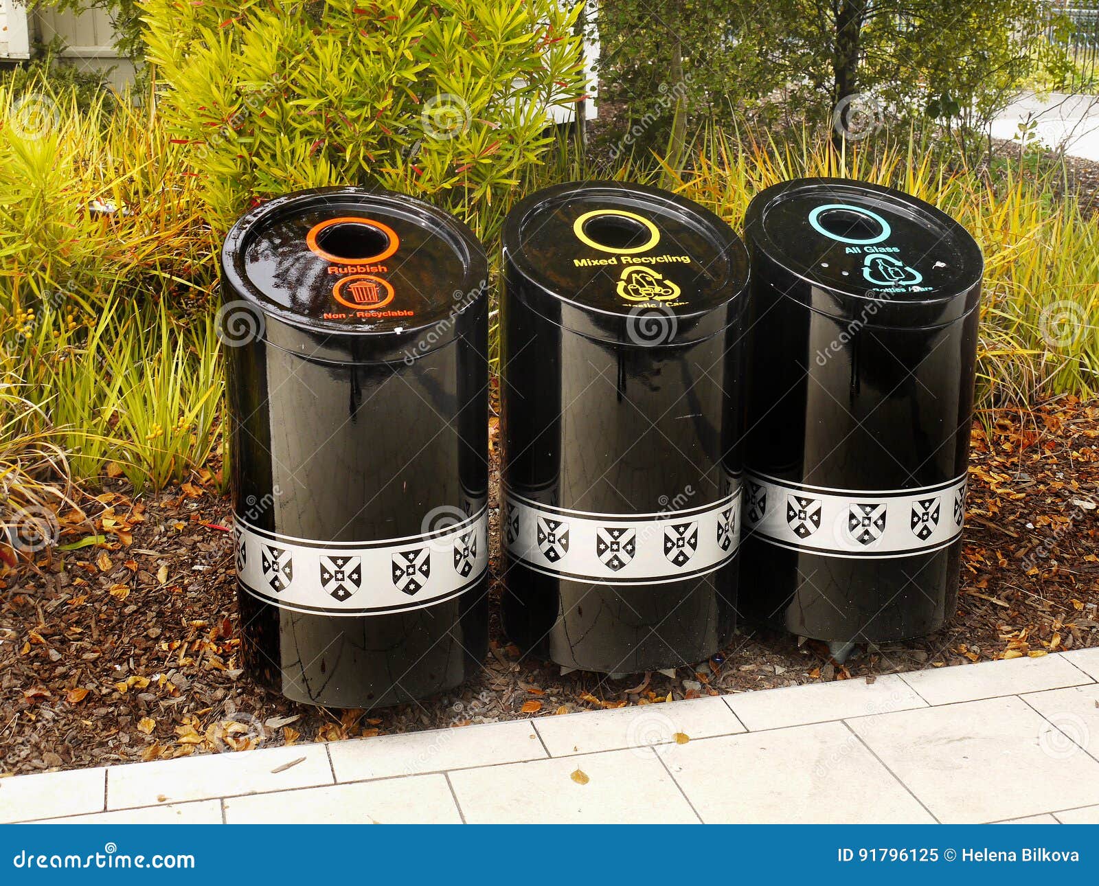 Trash bins editorial image. Image of rubbish, protect 91796125