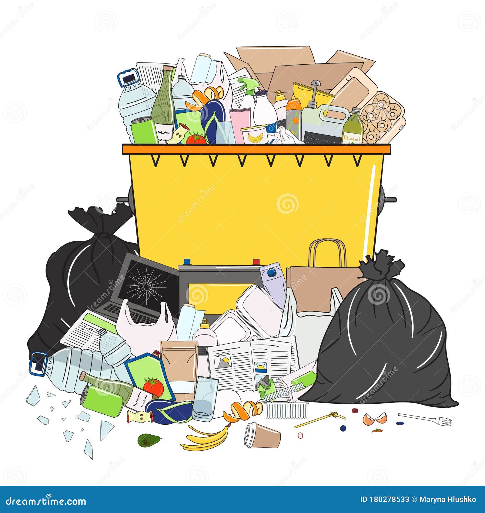 Cartoon Trash Pile Stock Illustrations – 776 Cartoon Trash Pile Stock  Illustrations, Vectors & Clipart - Dreamstime