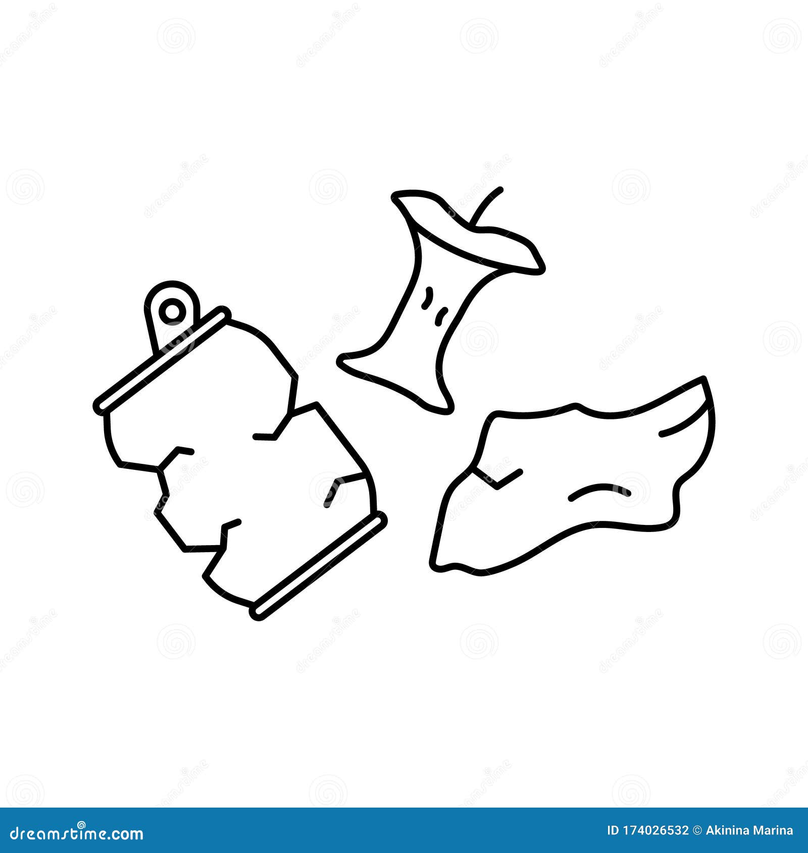 Download Crushed Can Cartoon Vector | CartoonDealer.com #71281317