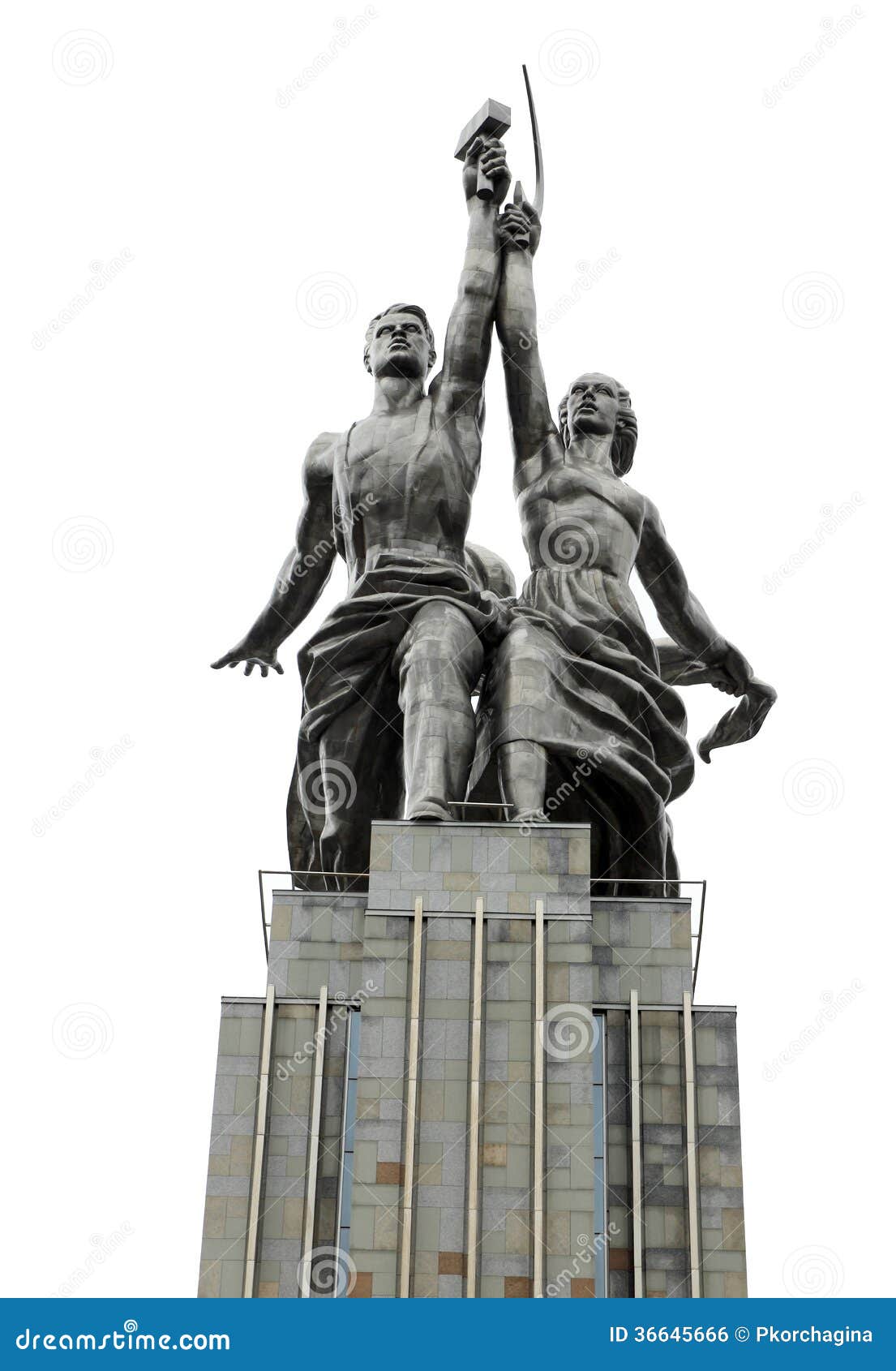 Рабочий и колхозница памятник СССР