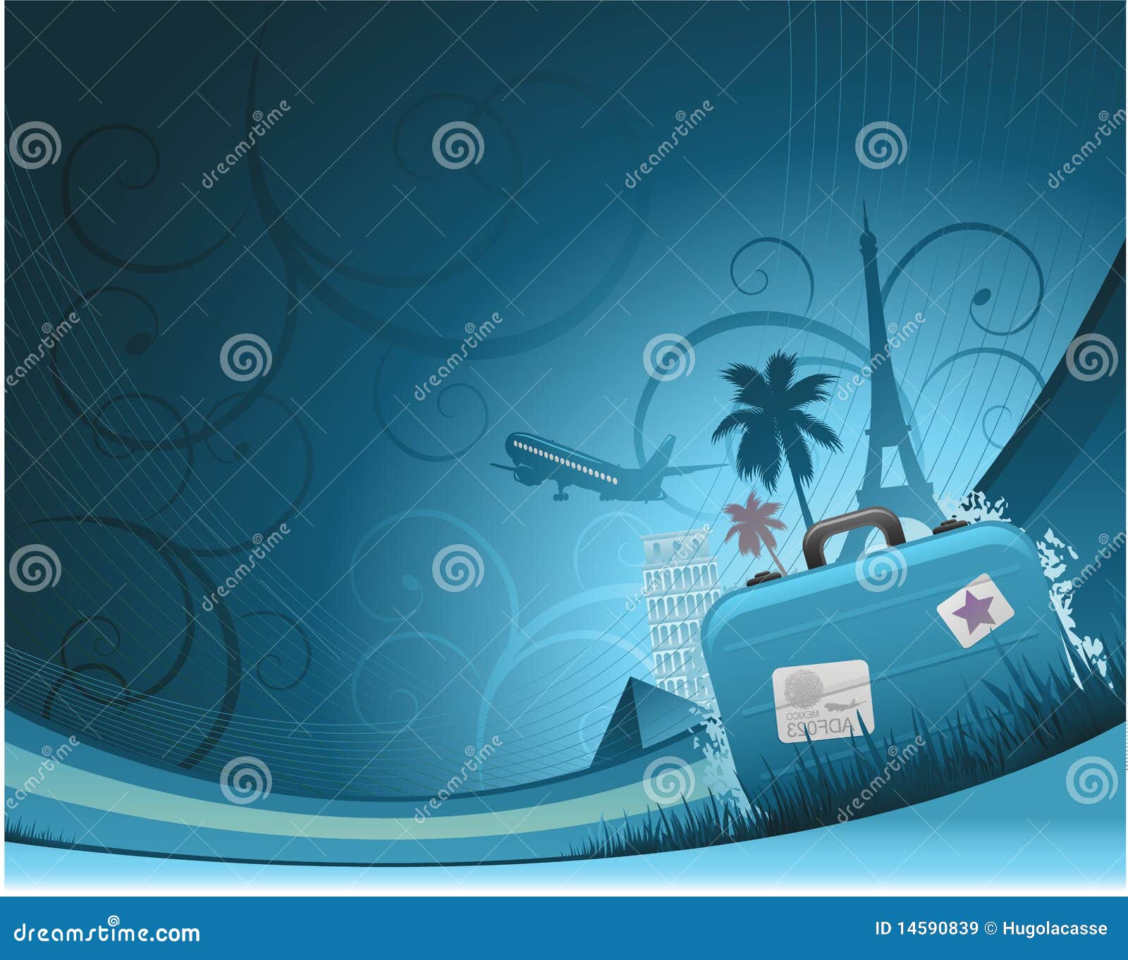 Travel Background Vector Stock Illustrations – 1,587,975 Travel Background  Vector Stock Illustrations, Vectors & Clipart - Dreamstime