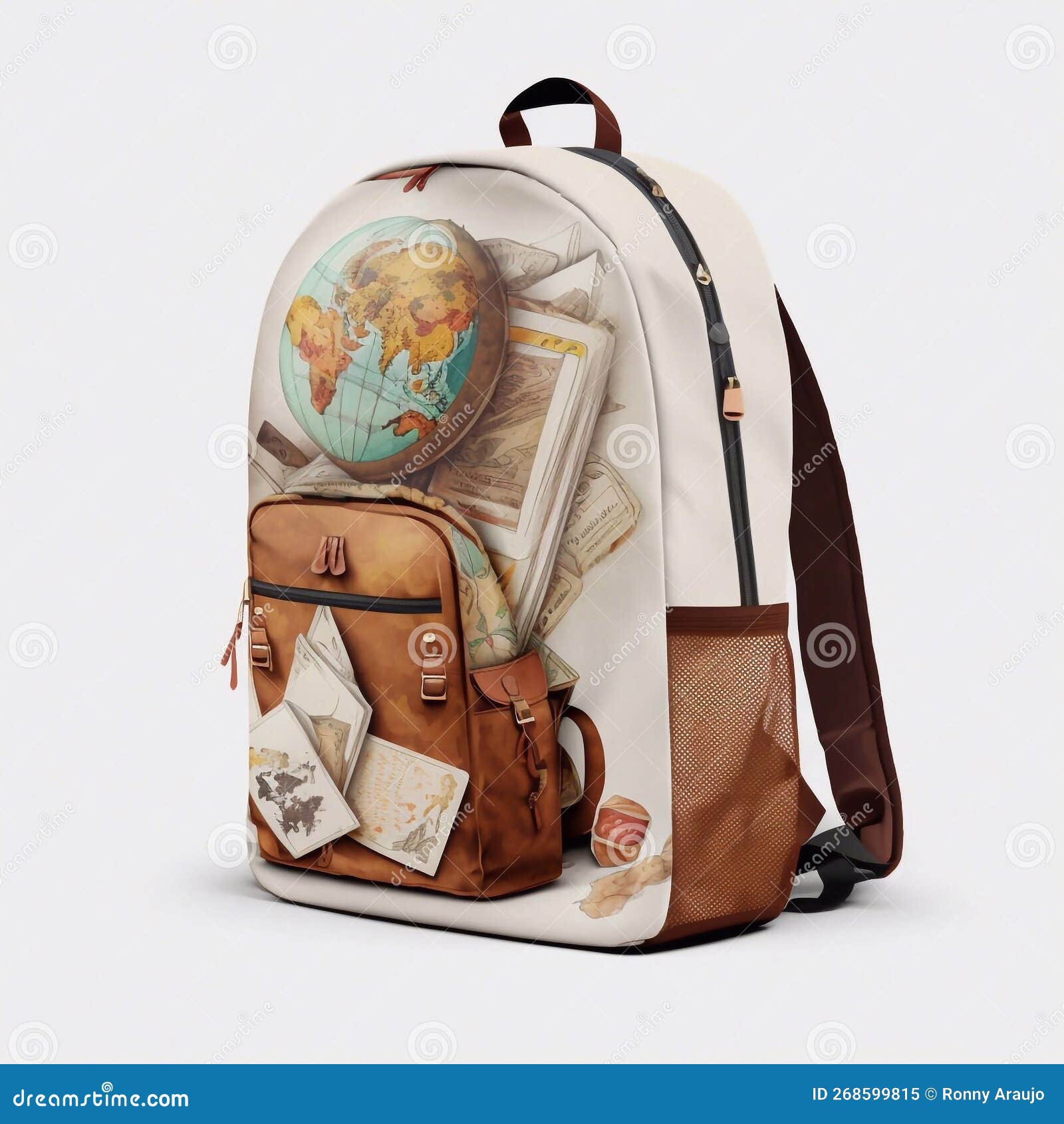 travel backpack theme