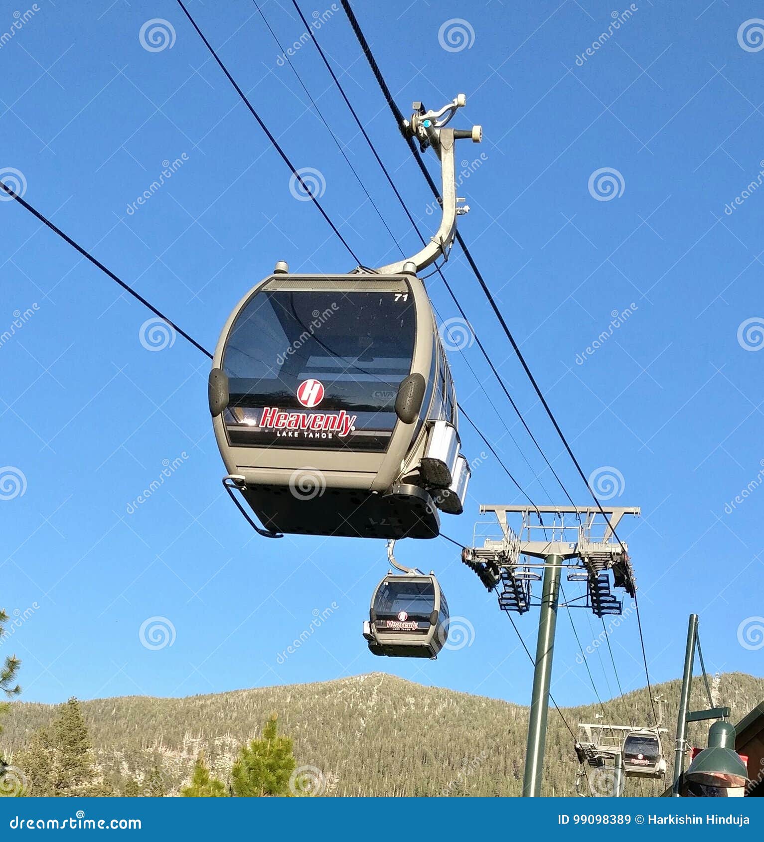 Travel editorial stock image. Image of lake, travel, cable 99098389