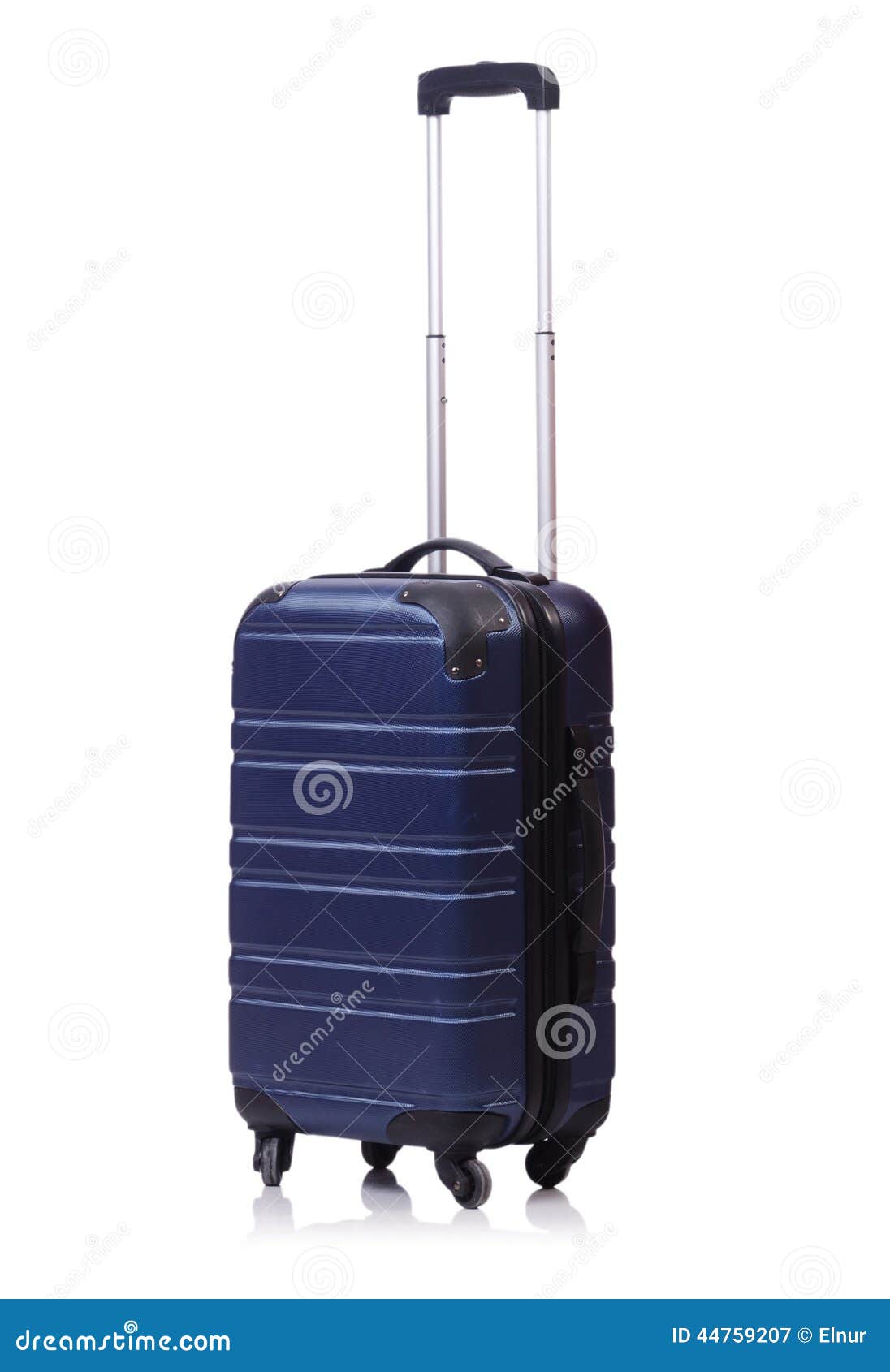 Travel Concept with Luggage Suitacase Isolated Stock Image - Image of ...