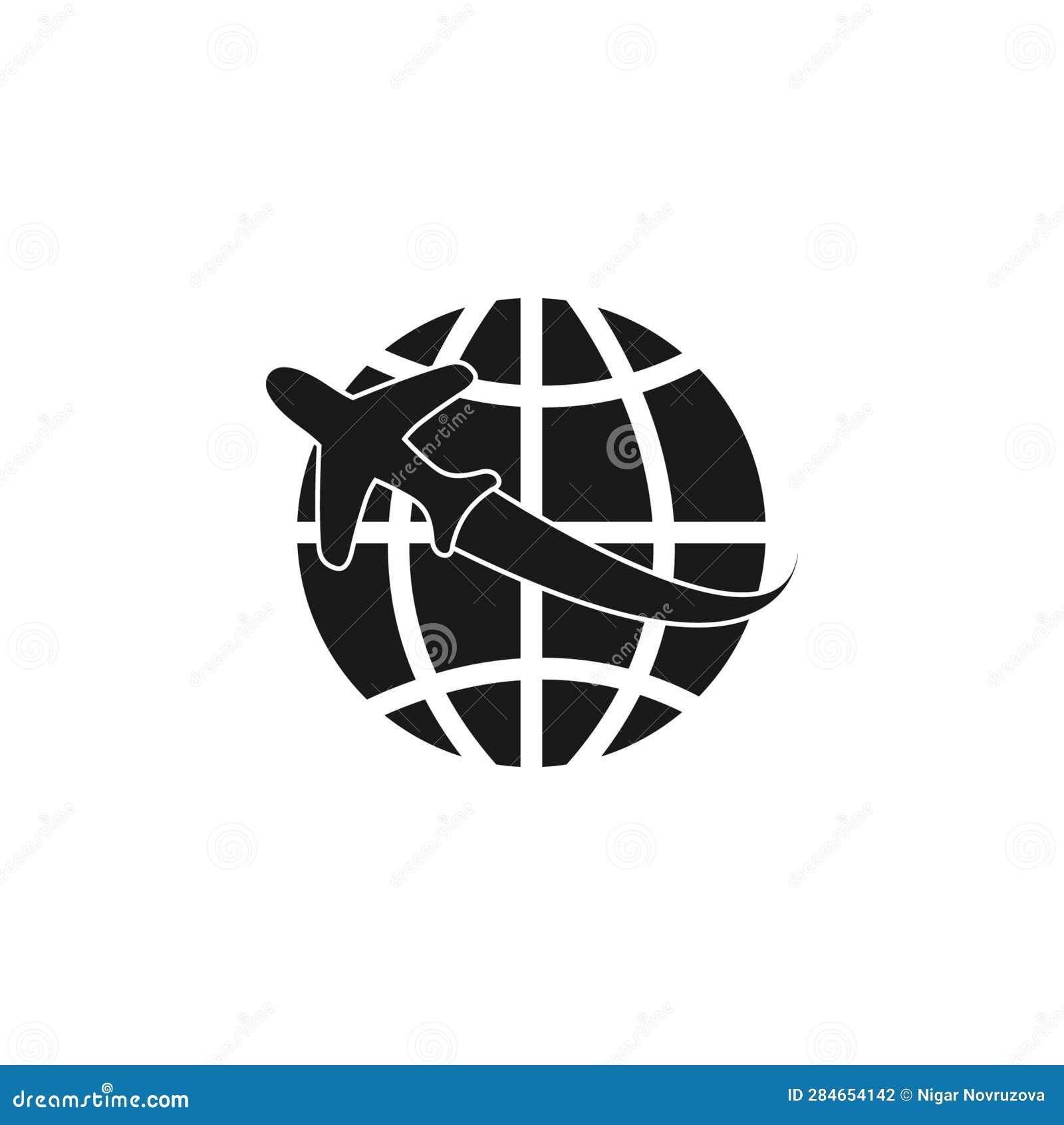 Travel Destinations Icon. World Travel Vector Icon Stock Vector ...