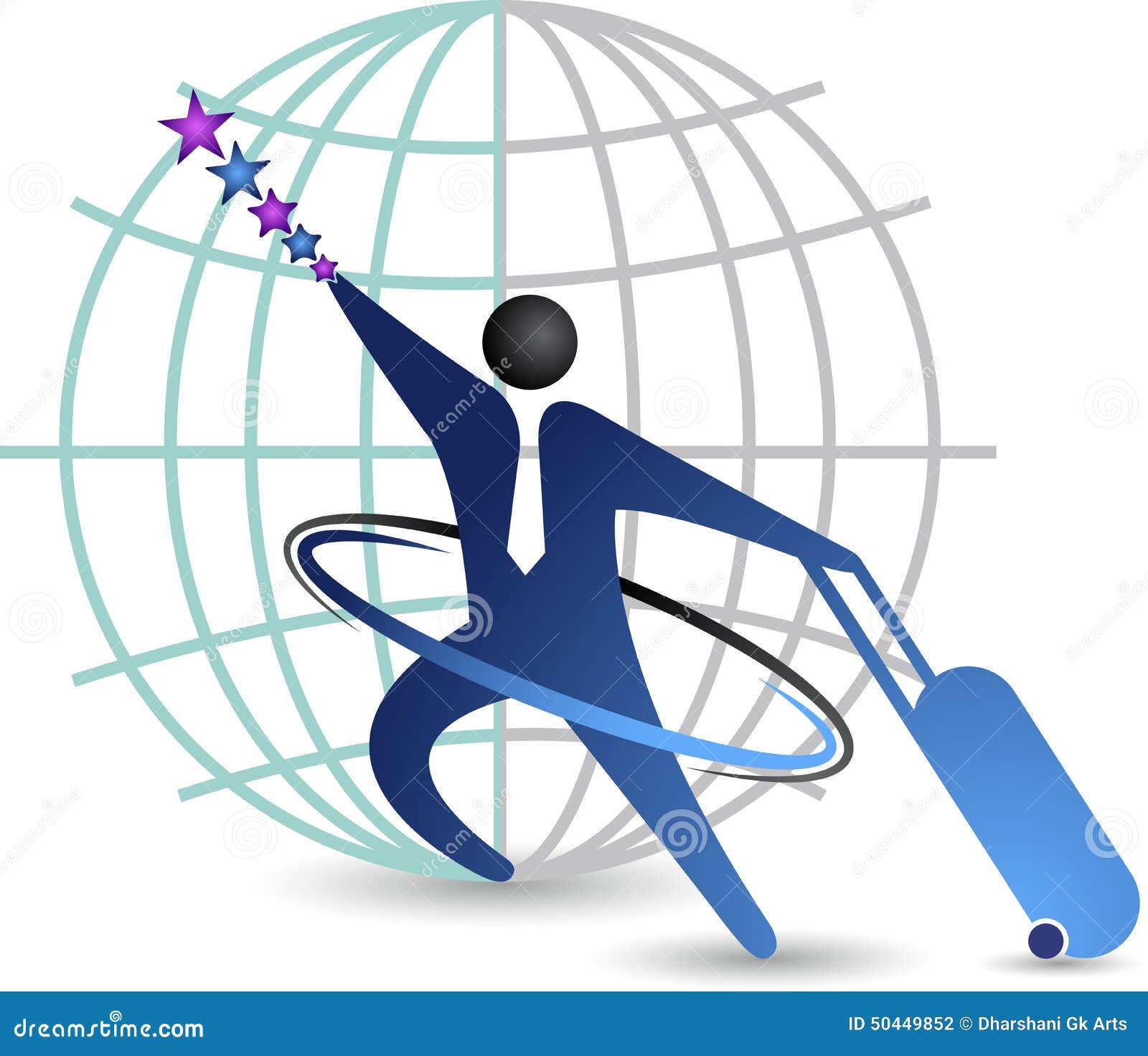 Travel logo stock vector. Illustration of communication - 50449852