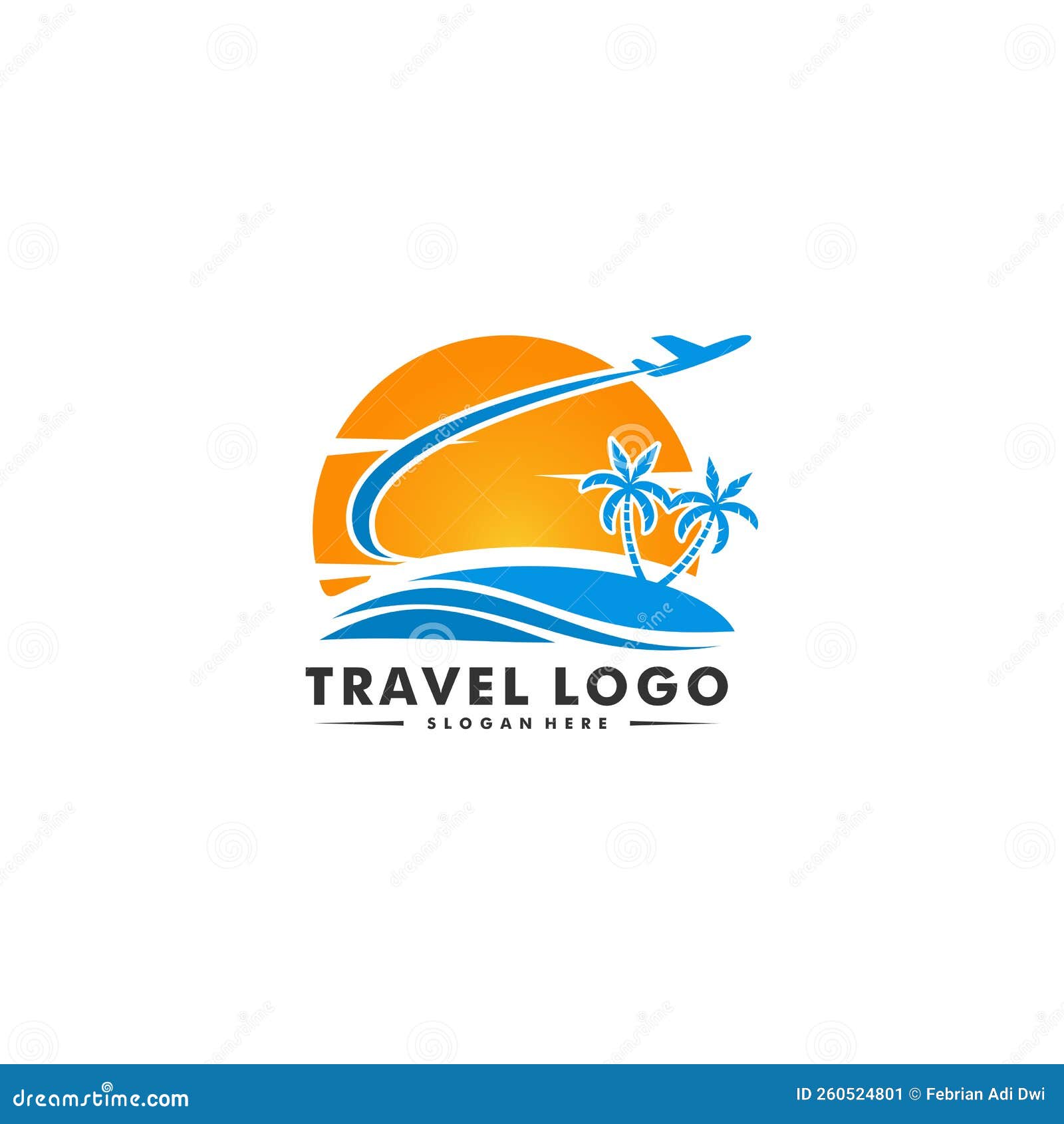 Travel Logo , Travel Agency Design Template Stock Vector - Illustration ...