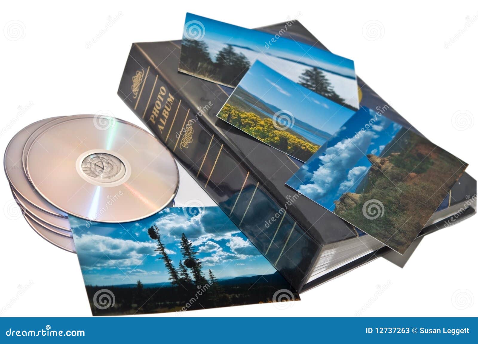 travel photos cd and album