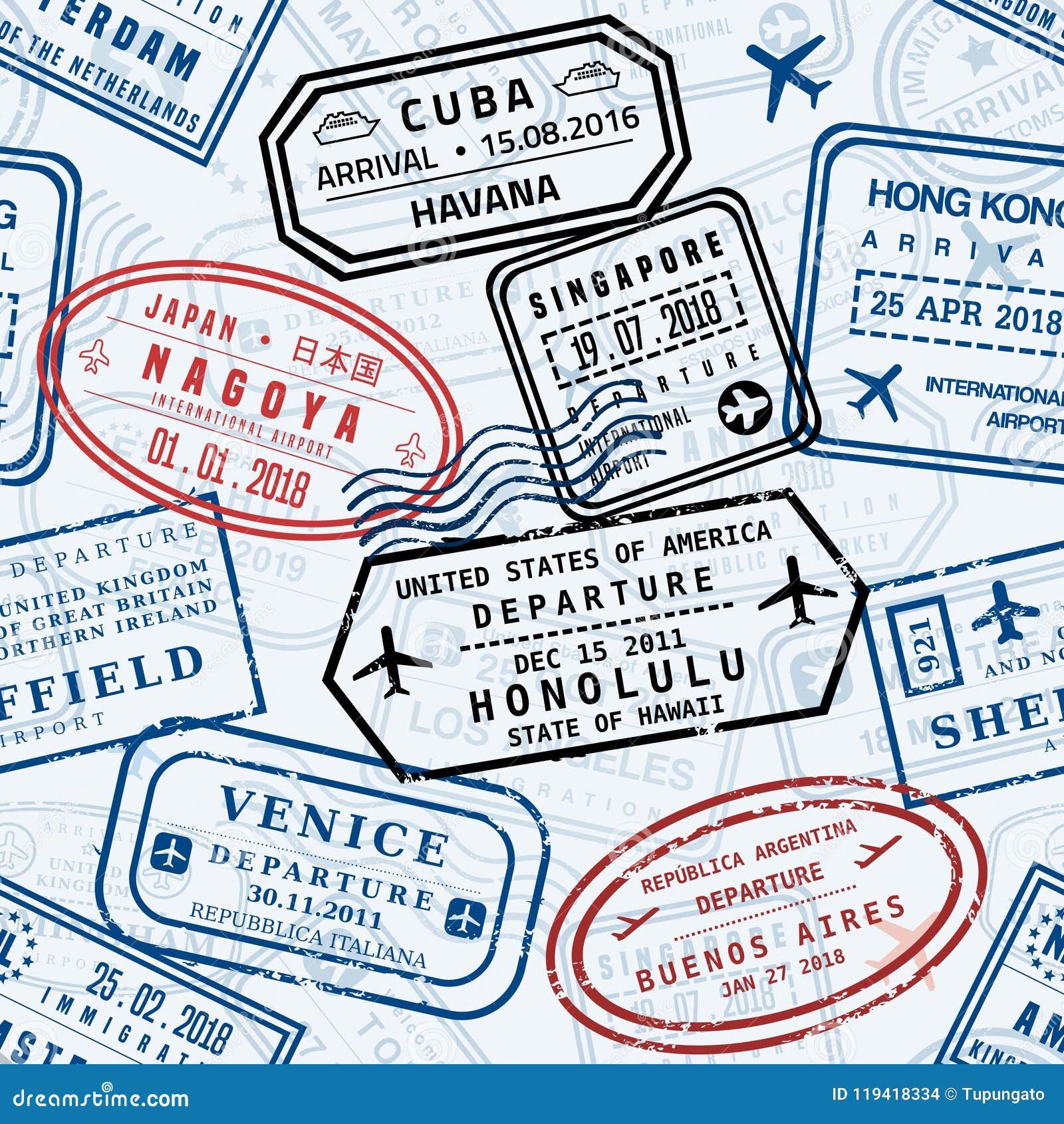 Travel stamp vector stock vector. Illustration of page - 119418334