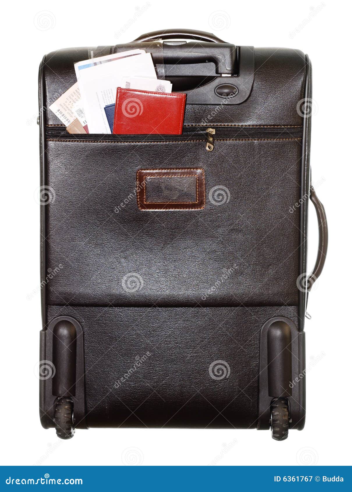 Travel suitcase stock image. Image of space, summer, handle 6361767