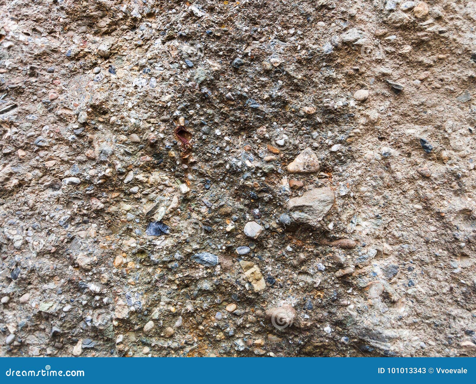 texture of old sedimentary rock in crimea