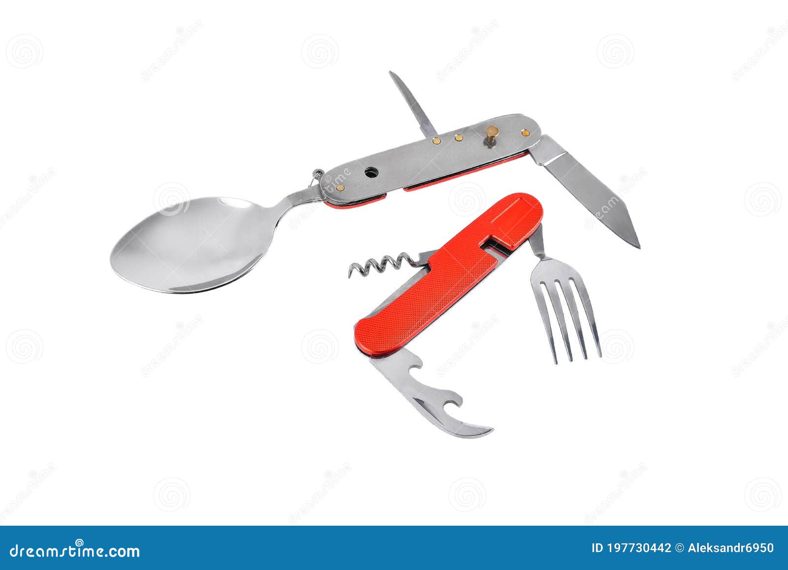 tourist fork and spoon