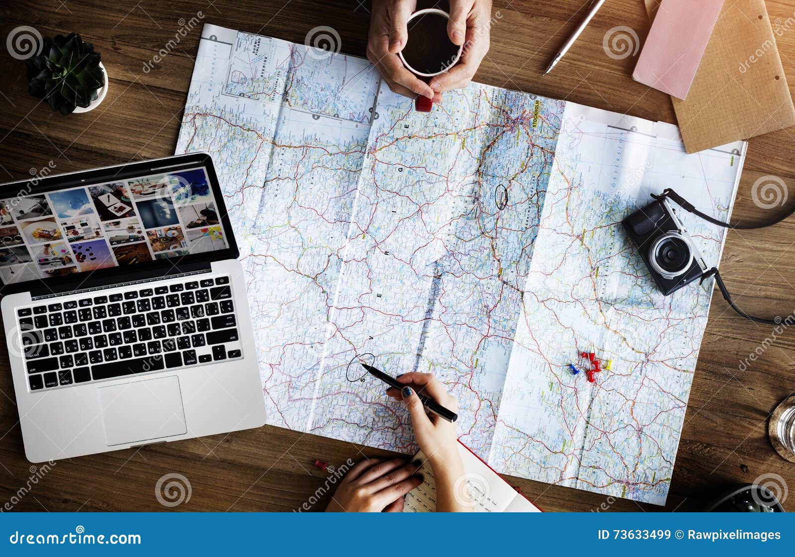 travel trip map direction exploration planning concept