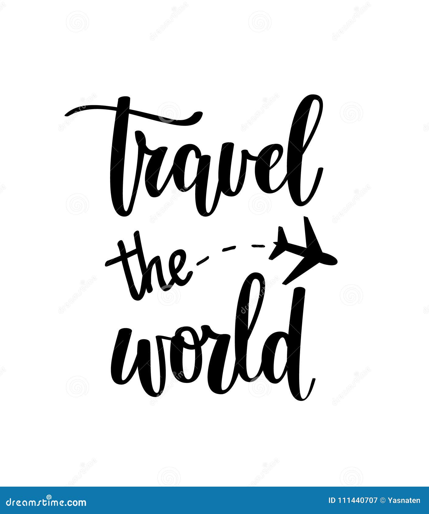 Download Travel The World Vector Motivational Vacation ...