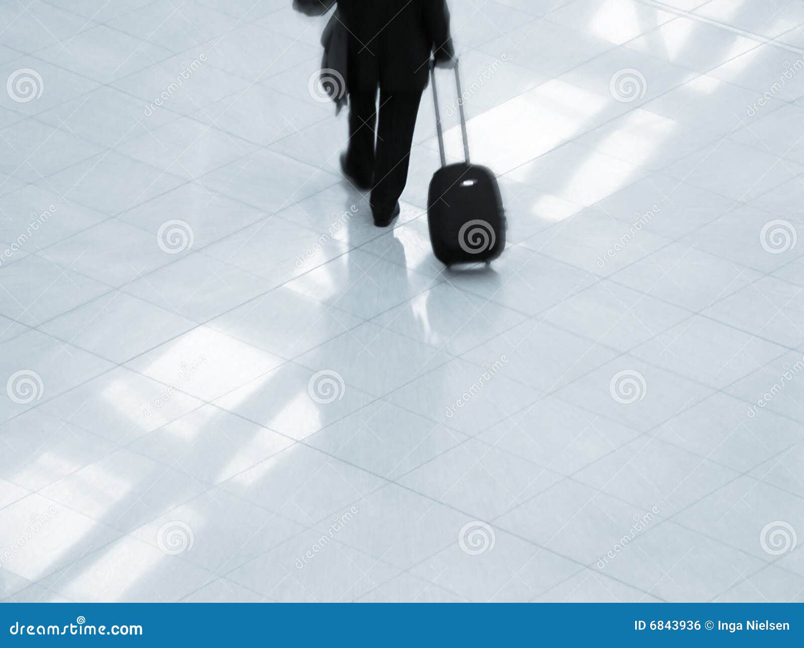 traveler at airport
