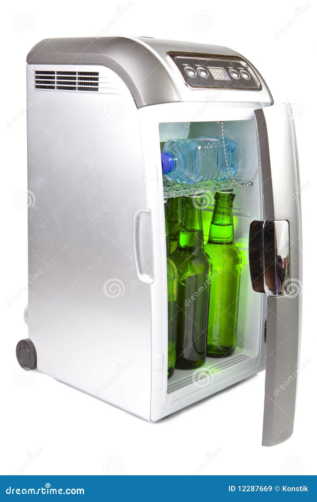 Traveling Automobile Refrigerator Stock Image Image of clean, electronic 12287669
