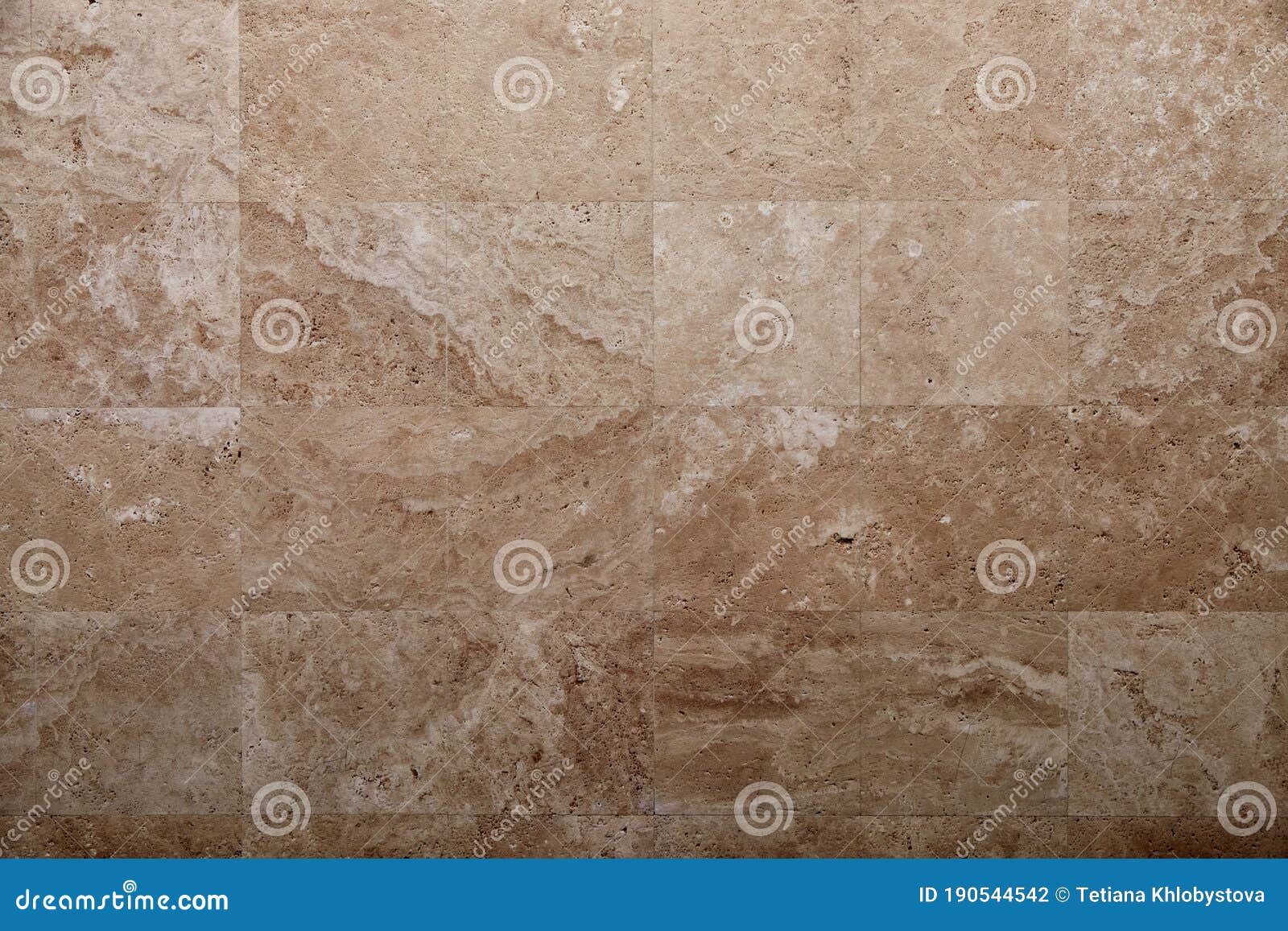 Travertine Tile, Natural Stone Texture Stock Photo Image of retro