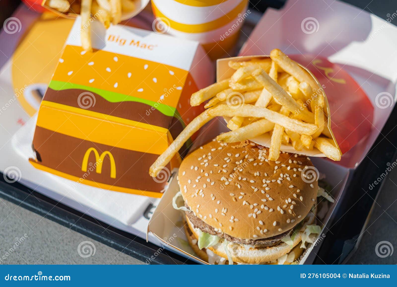 Mcdonalds fries bag hi-res stock photography and images - Alamy