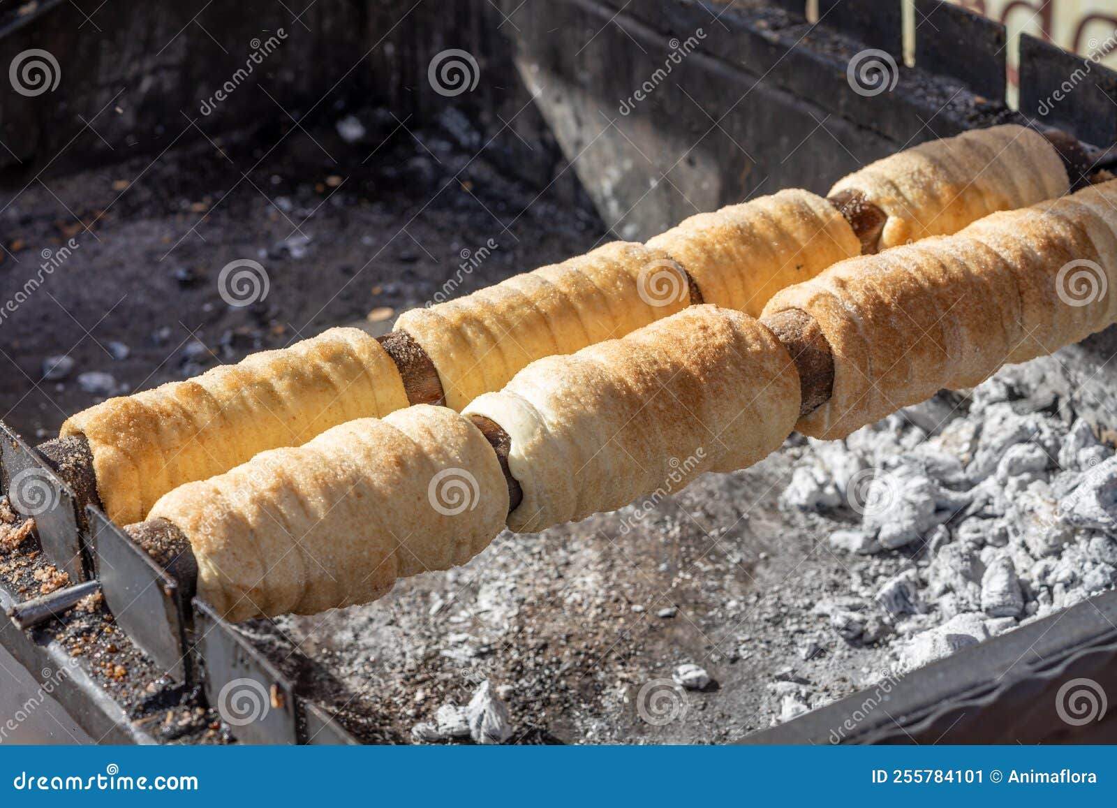 Trdelnik is a Traditional Czech Pastry Stock Image Image of meal