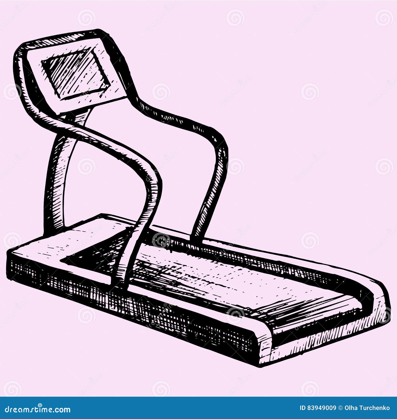 490 Drawing Of A Treadmill Stock Photos Pictures  RoyaltyFree Images   iStock