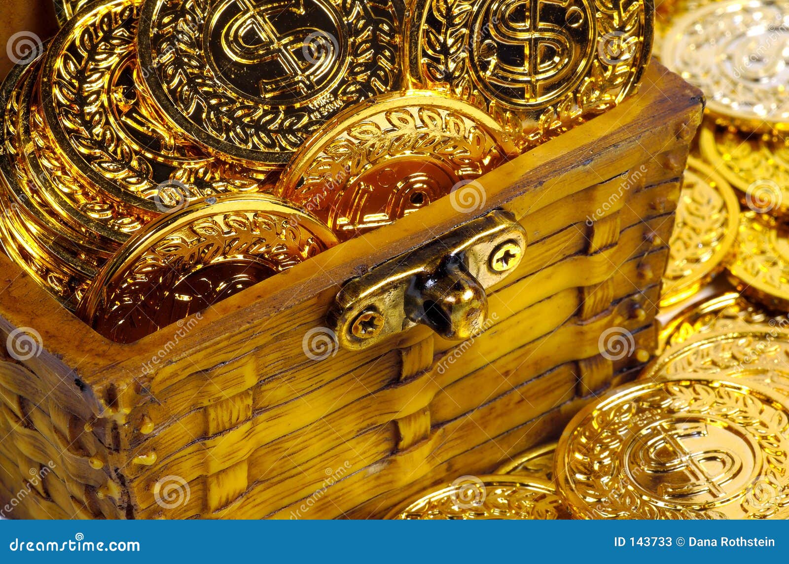 Treasure Chest stock image. Image of gold, wealth, success - 143733