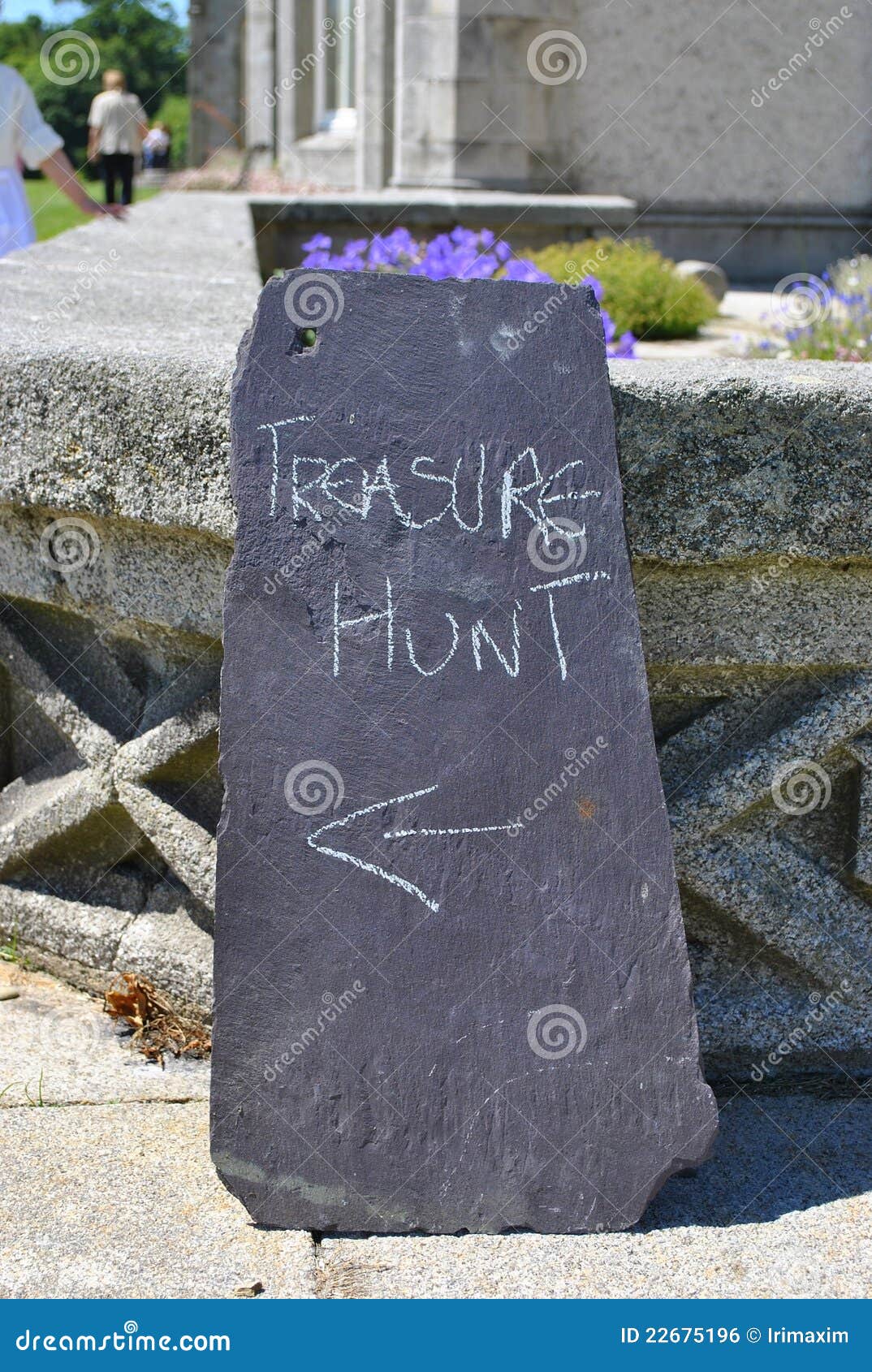 Treasure hunt sign stock photo. Image of kids, child 22675196