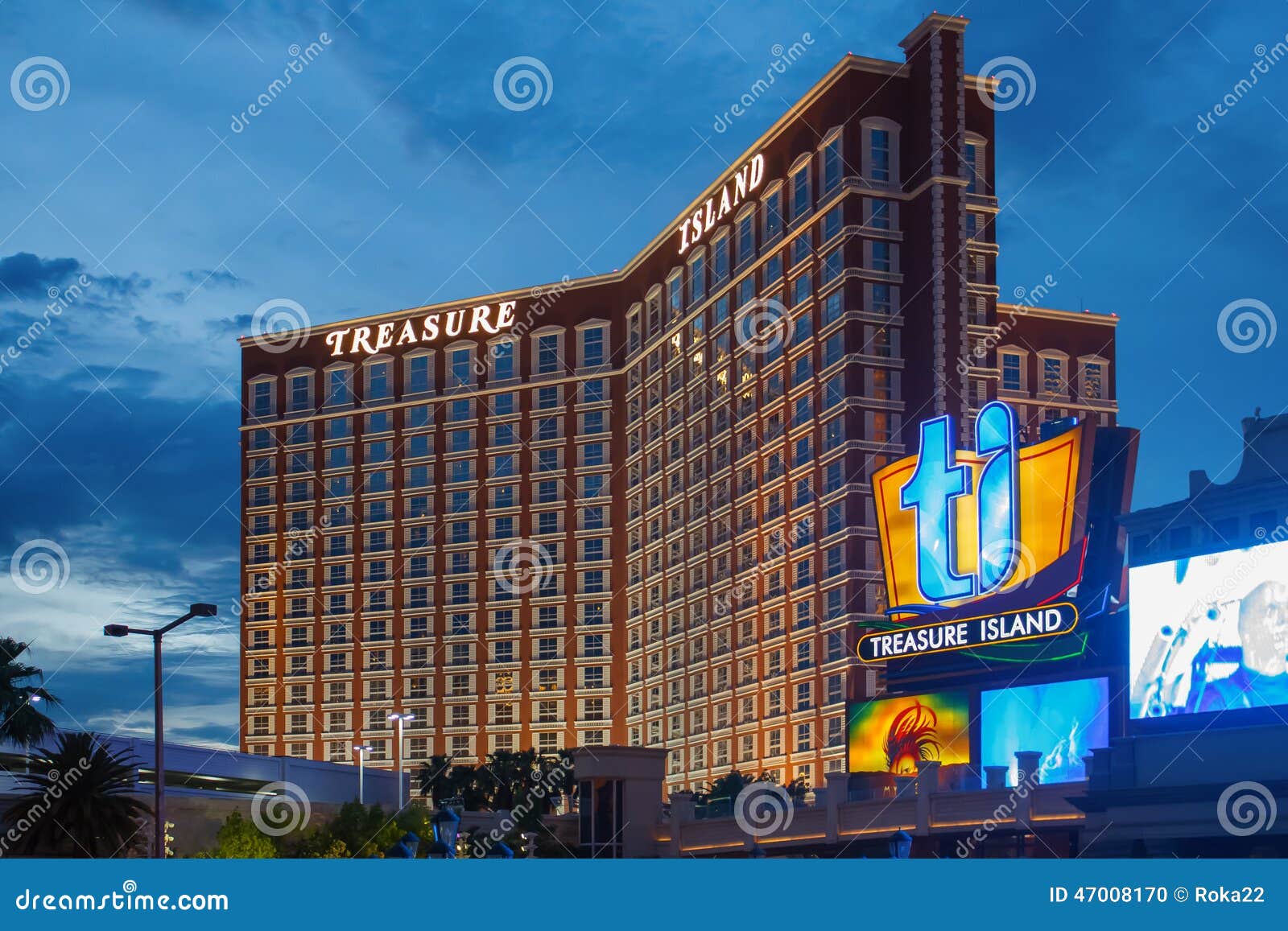 Treasure Island Hotel In Las Vegas Editorial Image Image