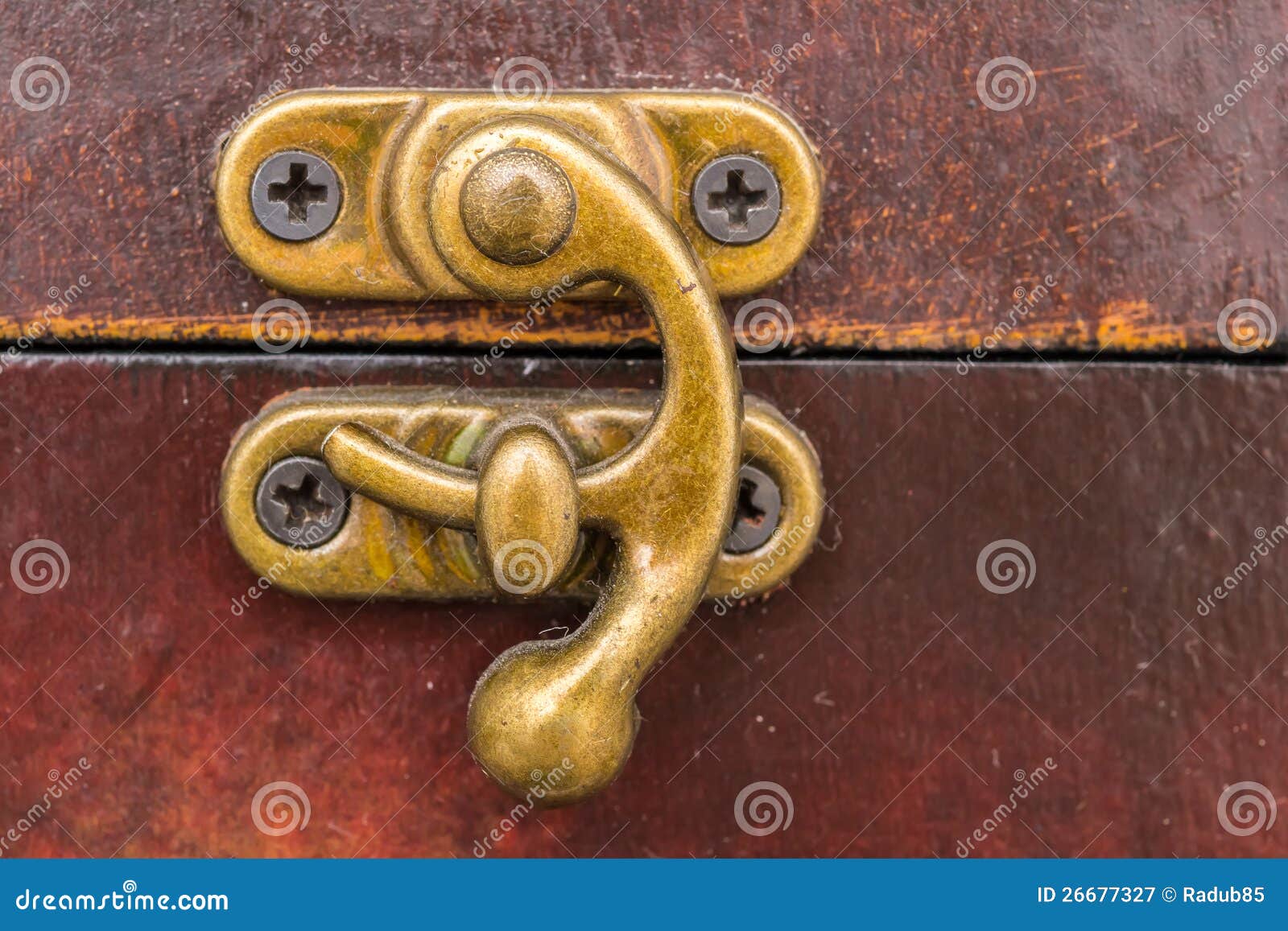 Treasure Lock stock image. Image of chest, antitheft 26677327