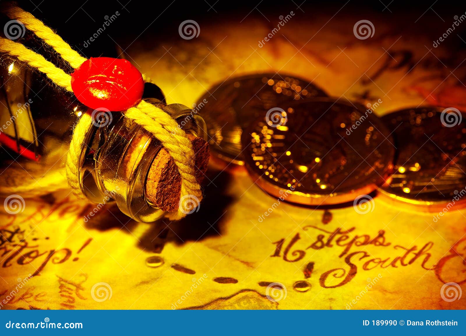 Treasure Map stock photo. Image of exploration, cork, voyage - 189990