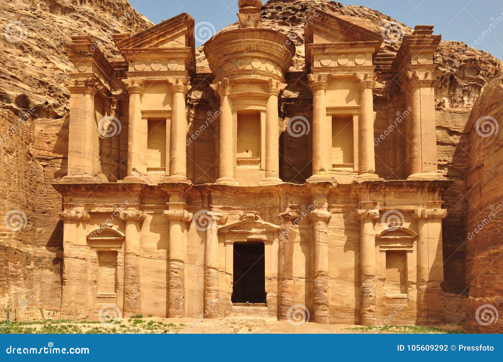 famous temple in jordan