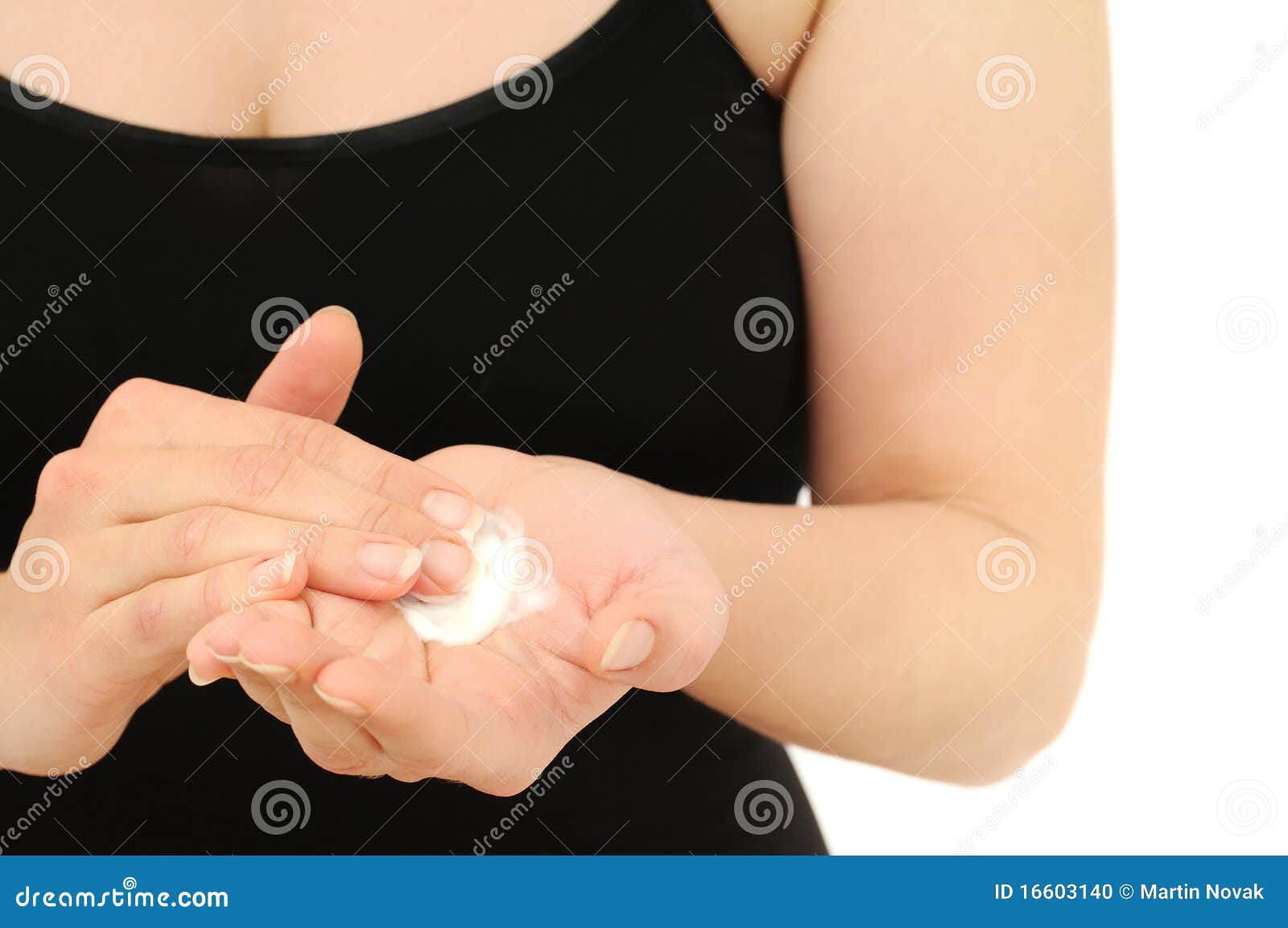 Treatment of Dry Hands Skin Stock Photo Image of female, dermatology